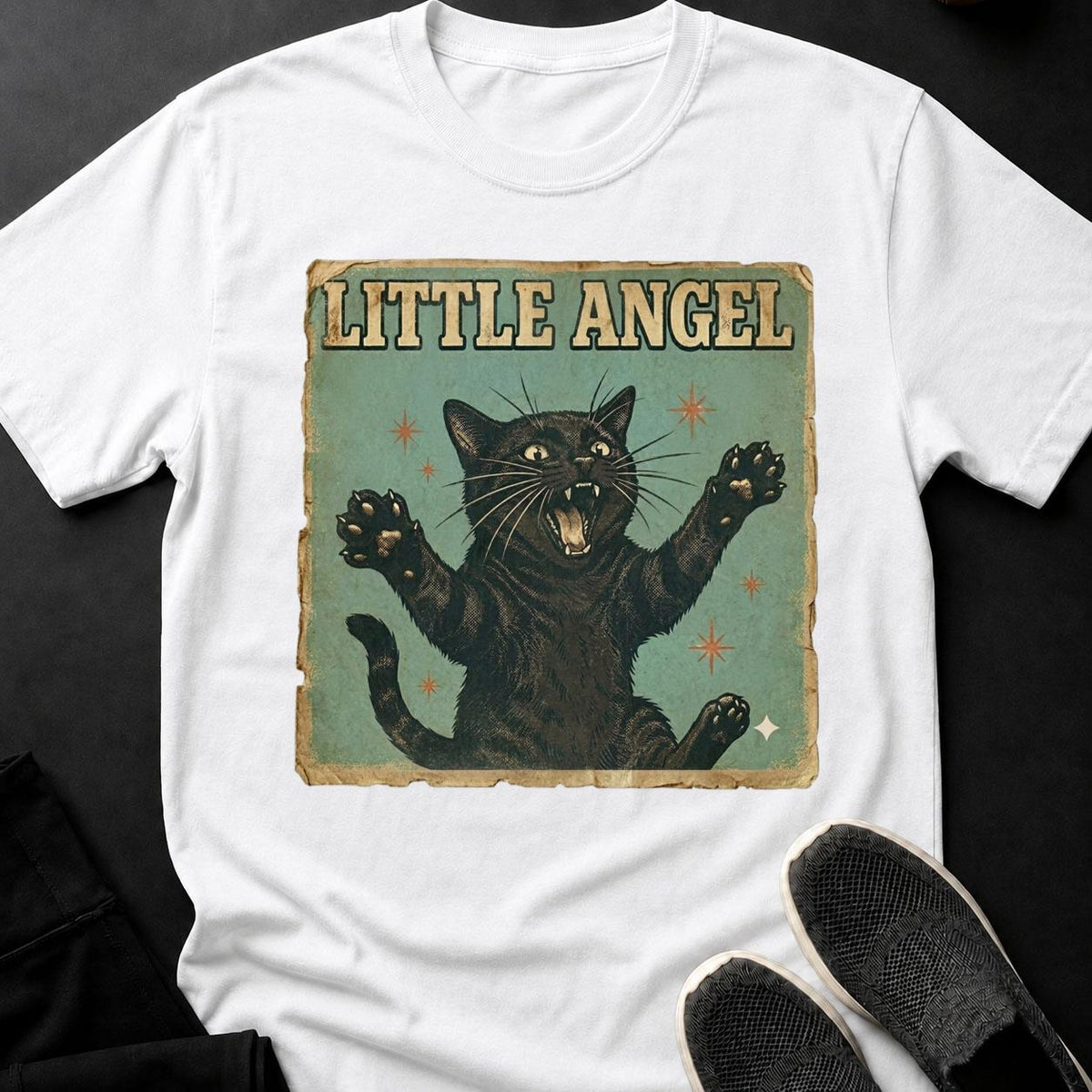 Little Angel Cat Shirt