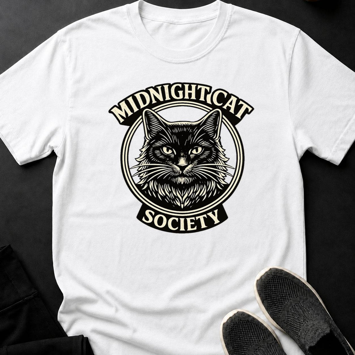 Midnight Cat Society Whiskers Seal