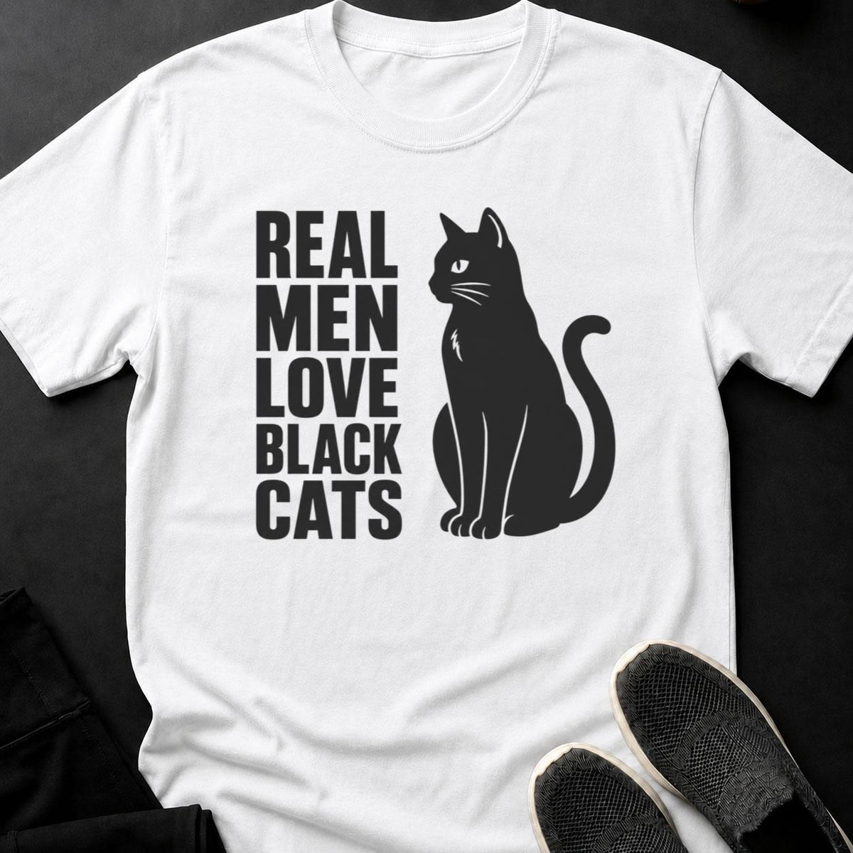 Real Men Love Black Cats