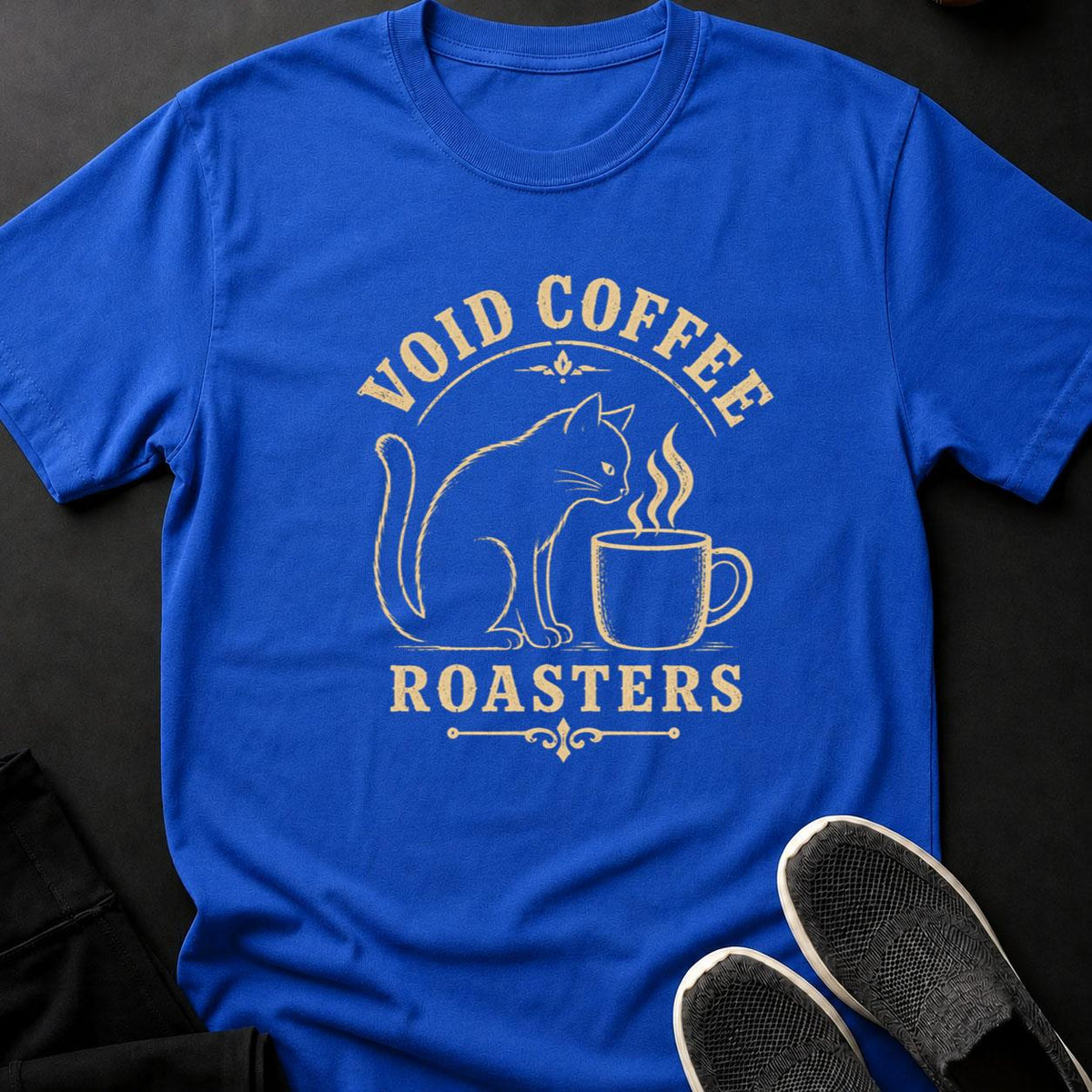 Void Coffee Roasters Cat Silhouette
