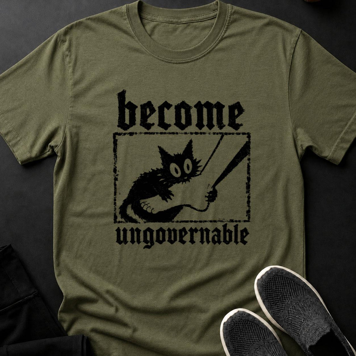 Become Ungovernable Feral Cat Tee