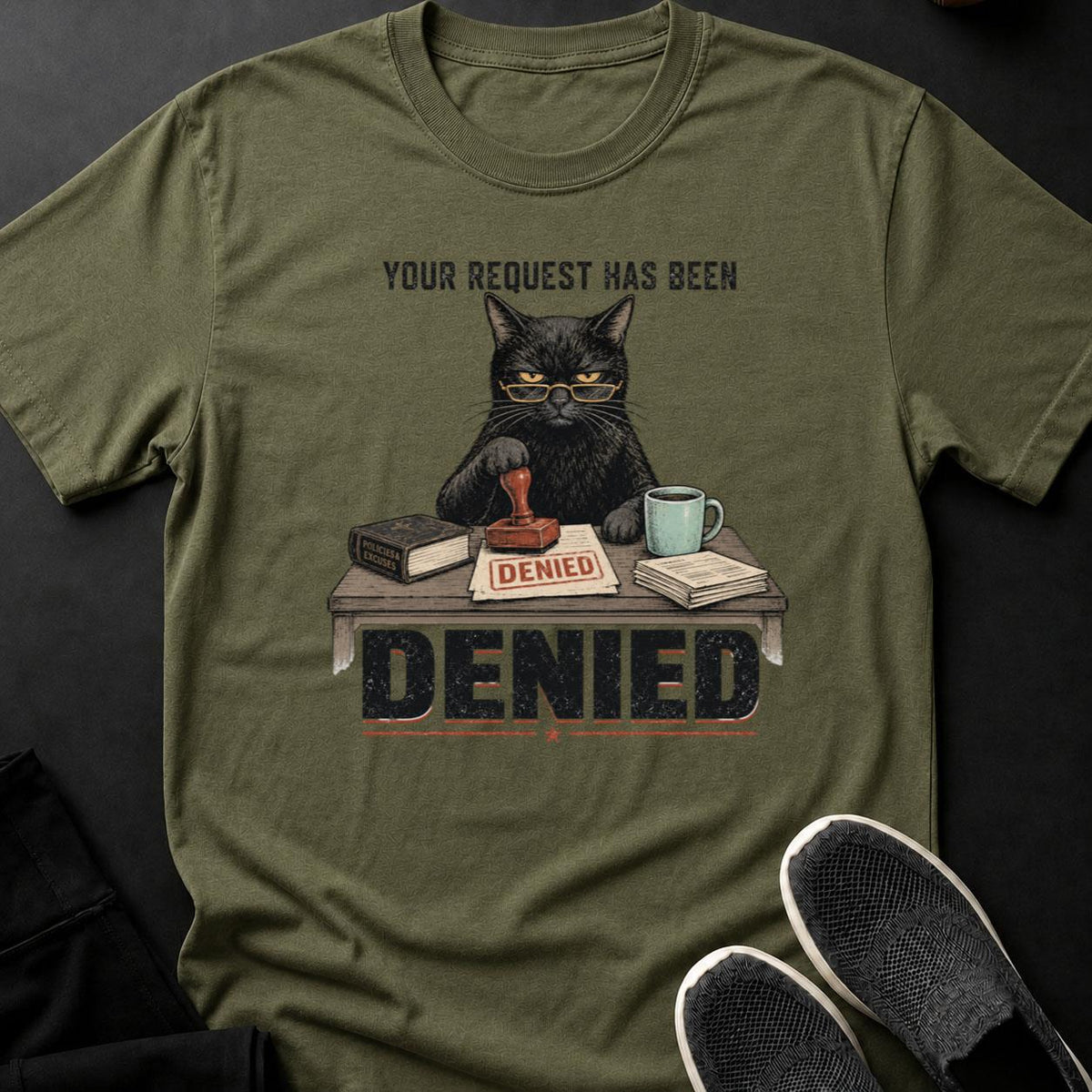 Bureaucratic Cat_ Request Denied