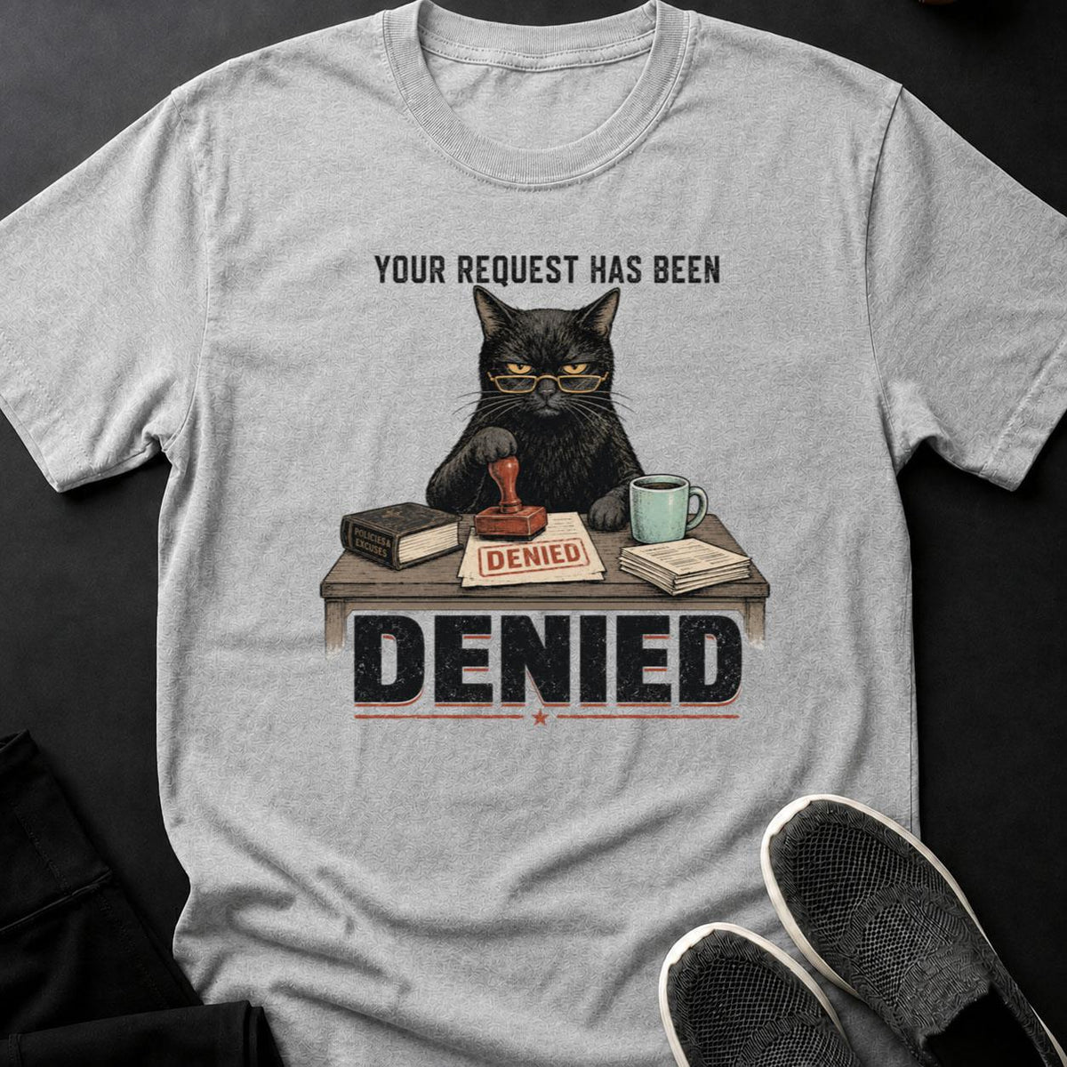 Bureaucratic Cat_ Request Denied