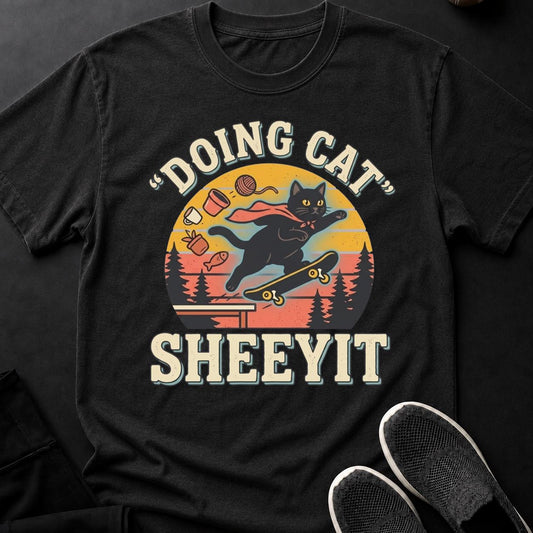 Doing Cat Sheeyit Cat Tee