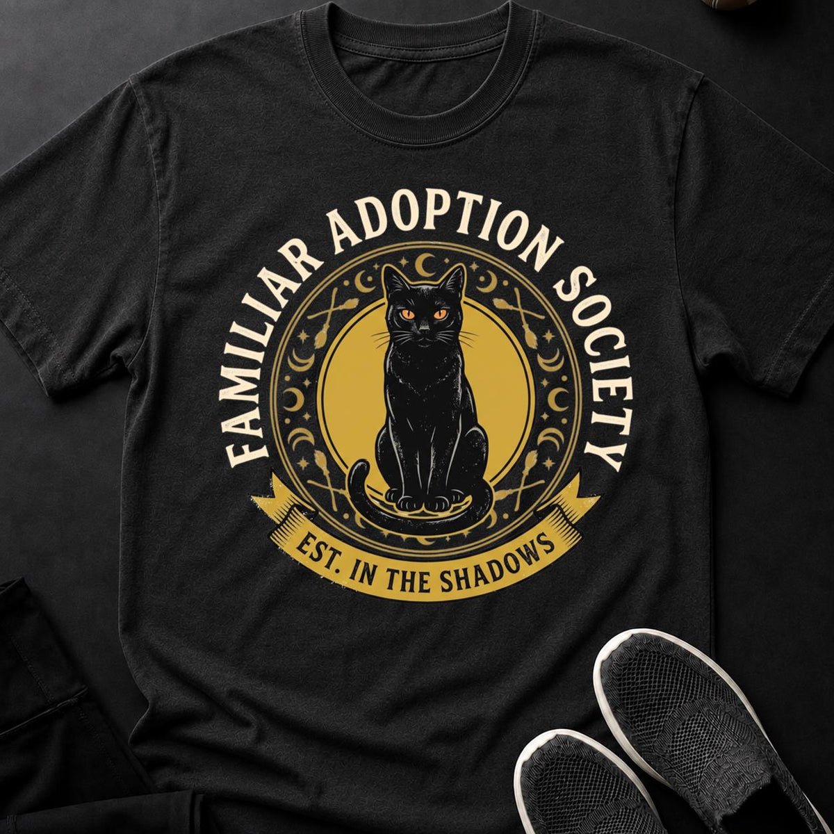 Familiar Adoption Society Cat Tee