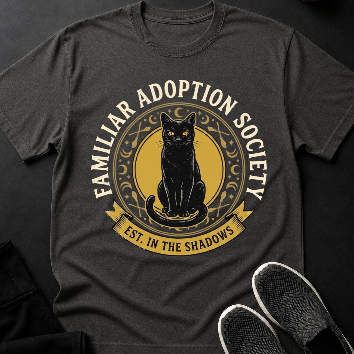 Familiar Adoption Society Cat Tee
