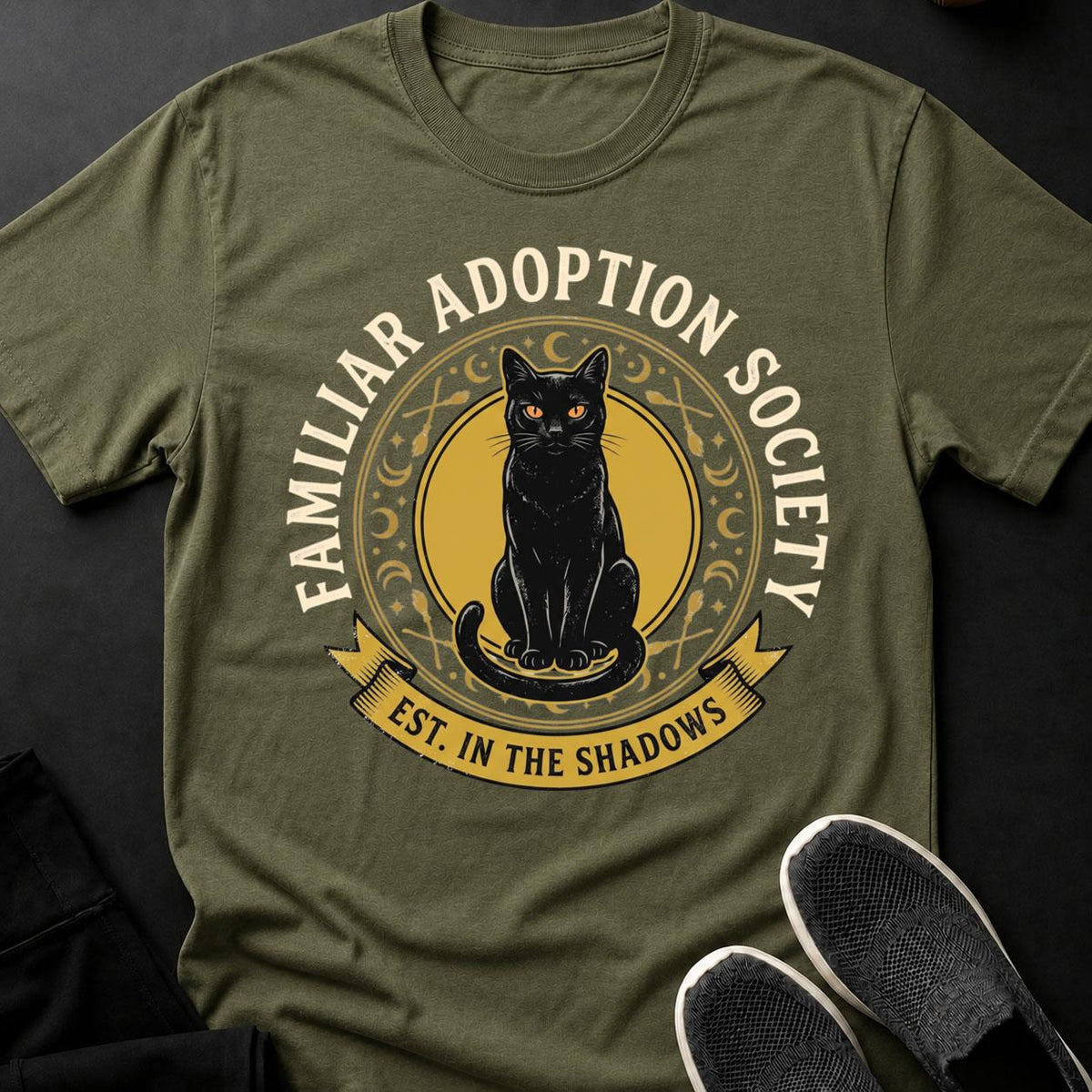 Familiar Adoption Society Cat Tee