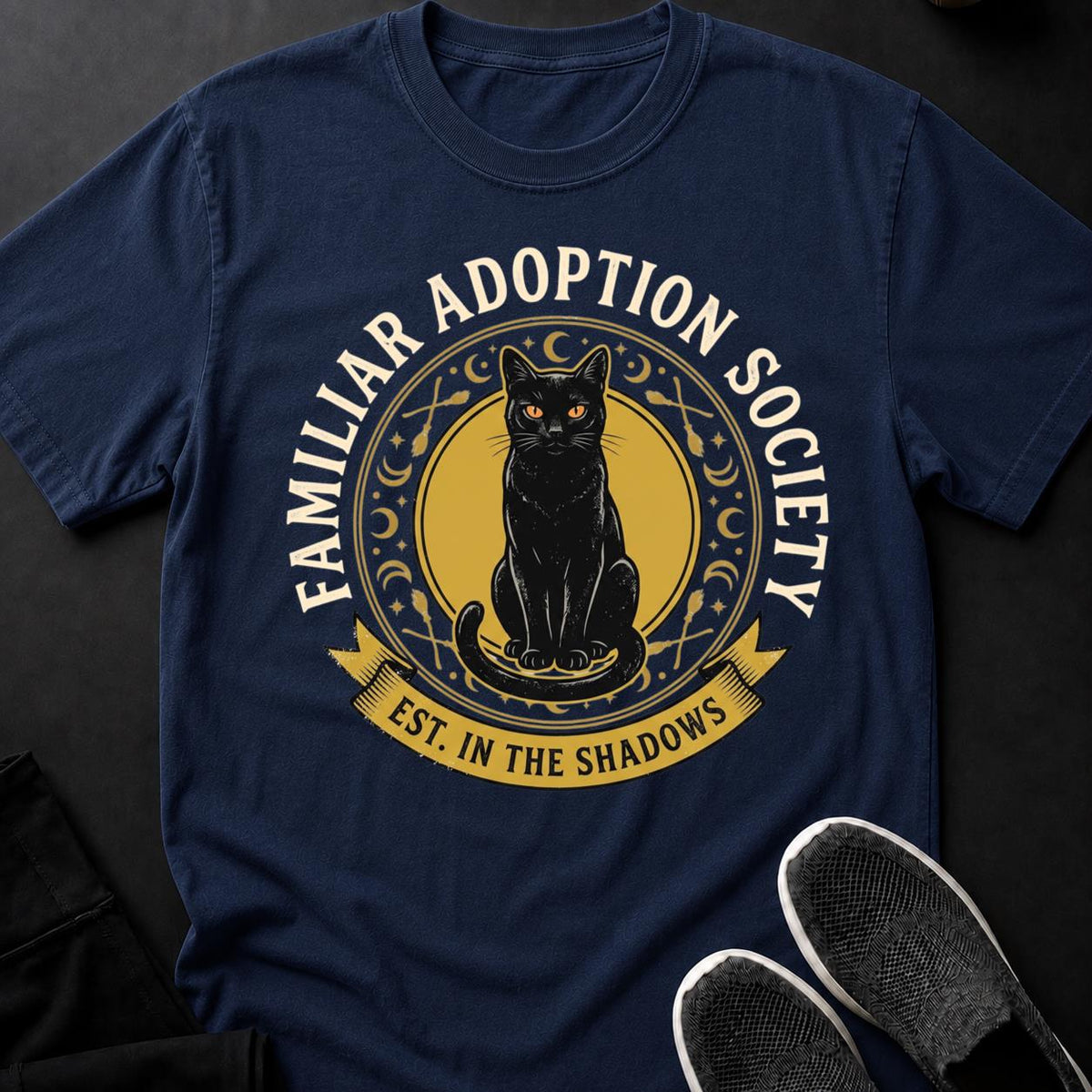 Familiar Adoption Society Cat Tee