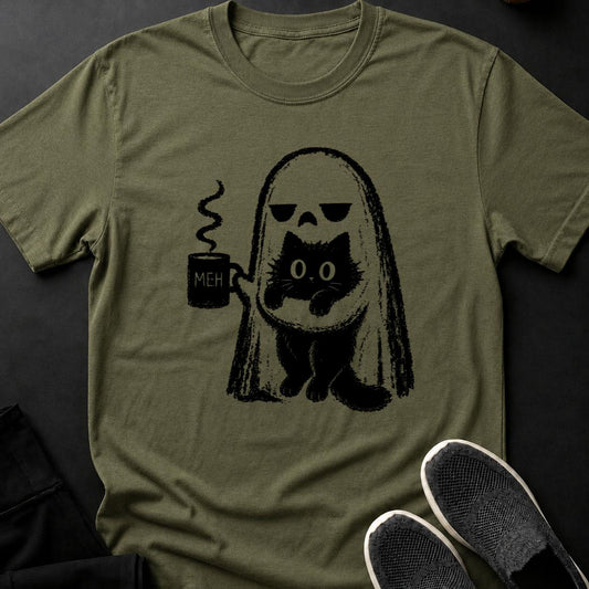 Ghost Cat MEH Coffee Mug Tee