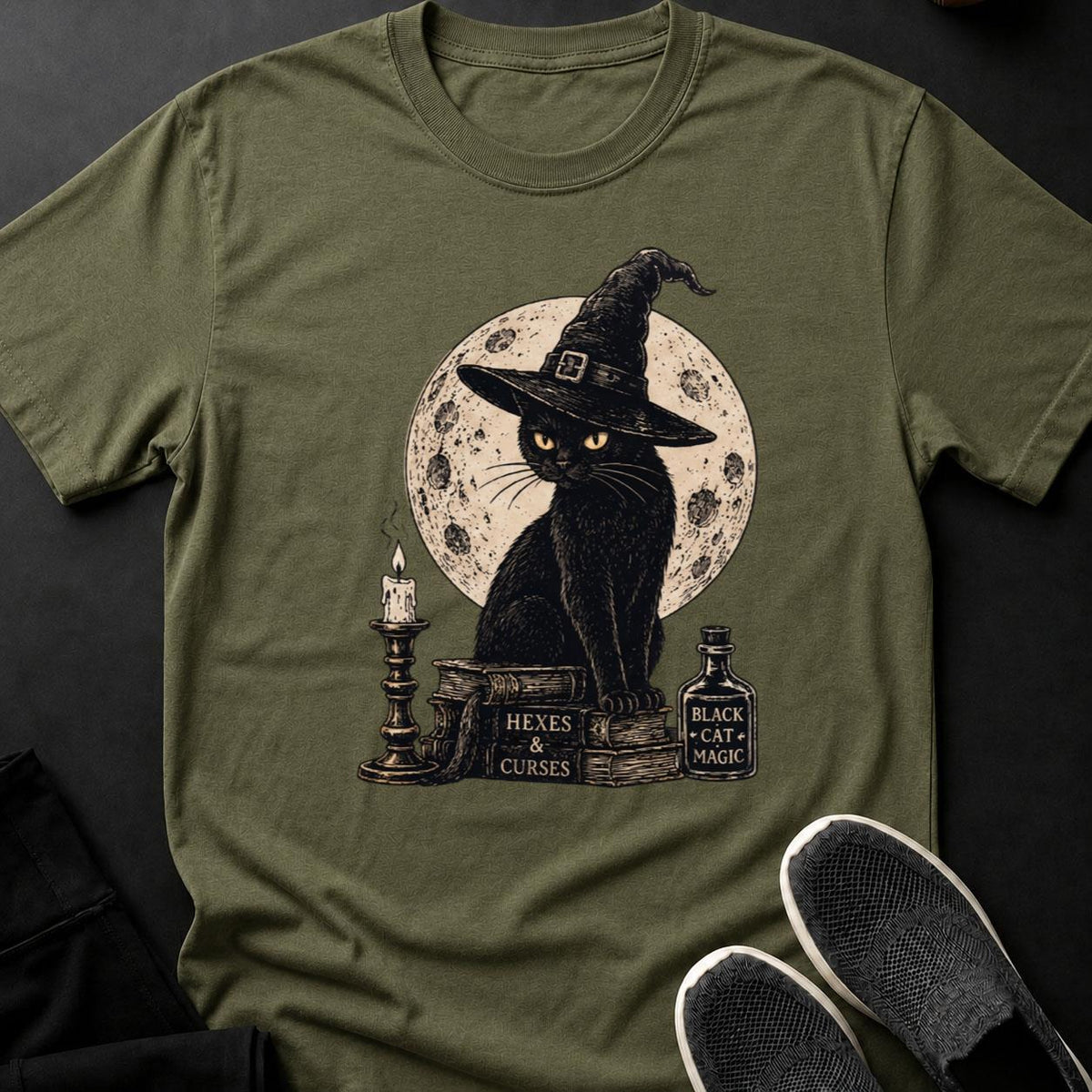 Hexes Curses Black Cat Magic Spell