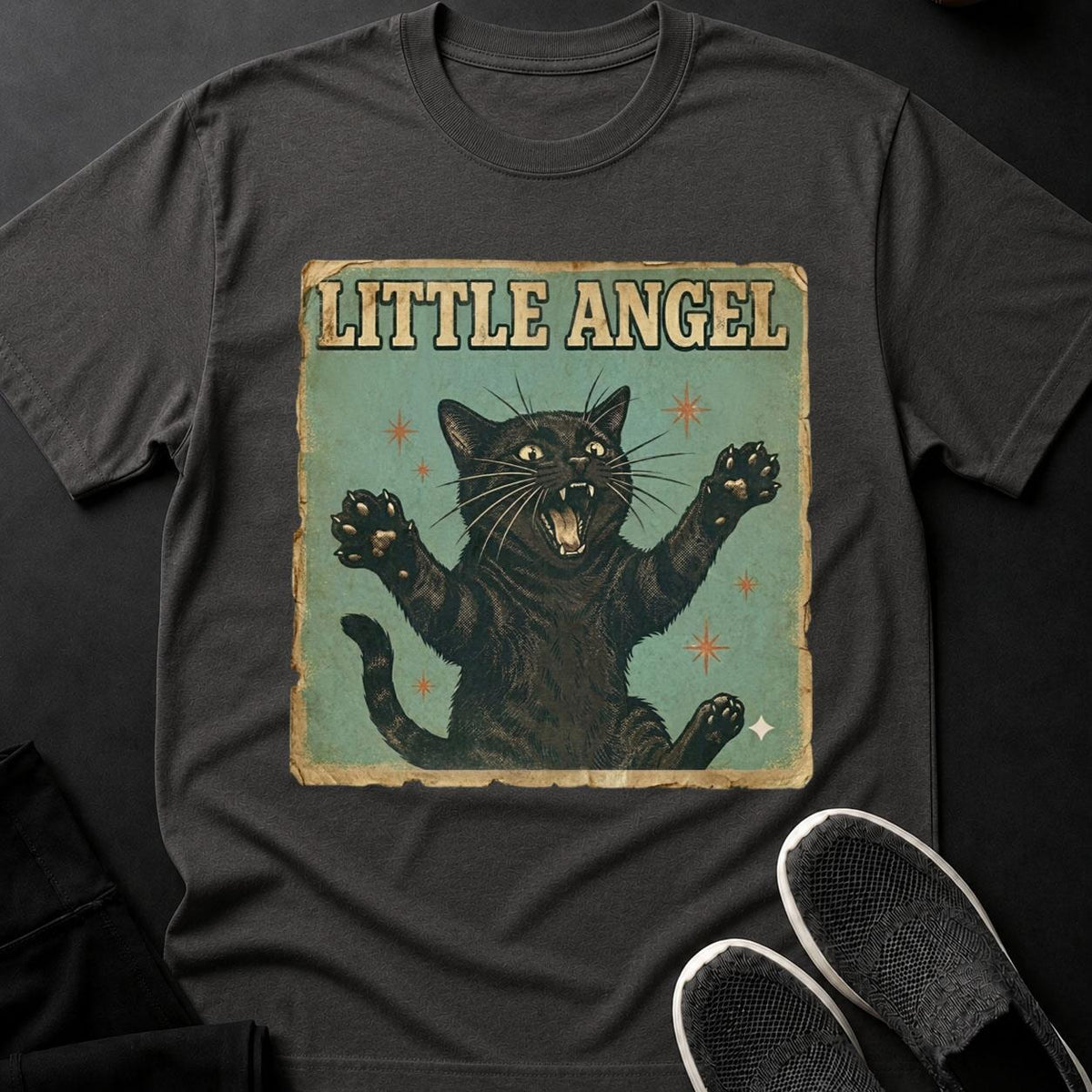 Little Angel Cat Shirt