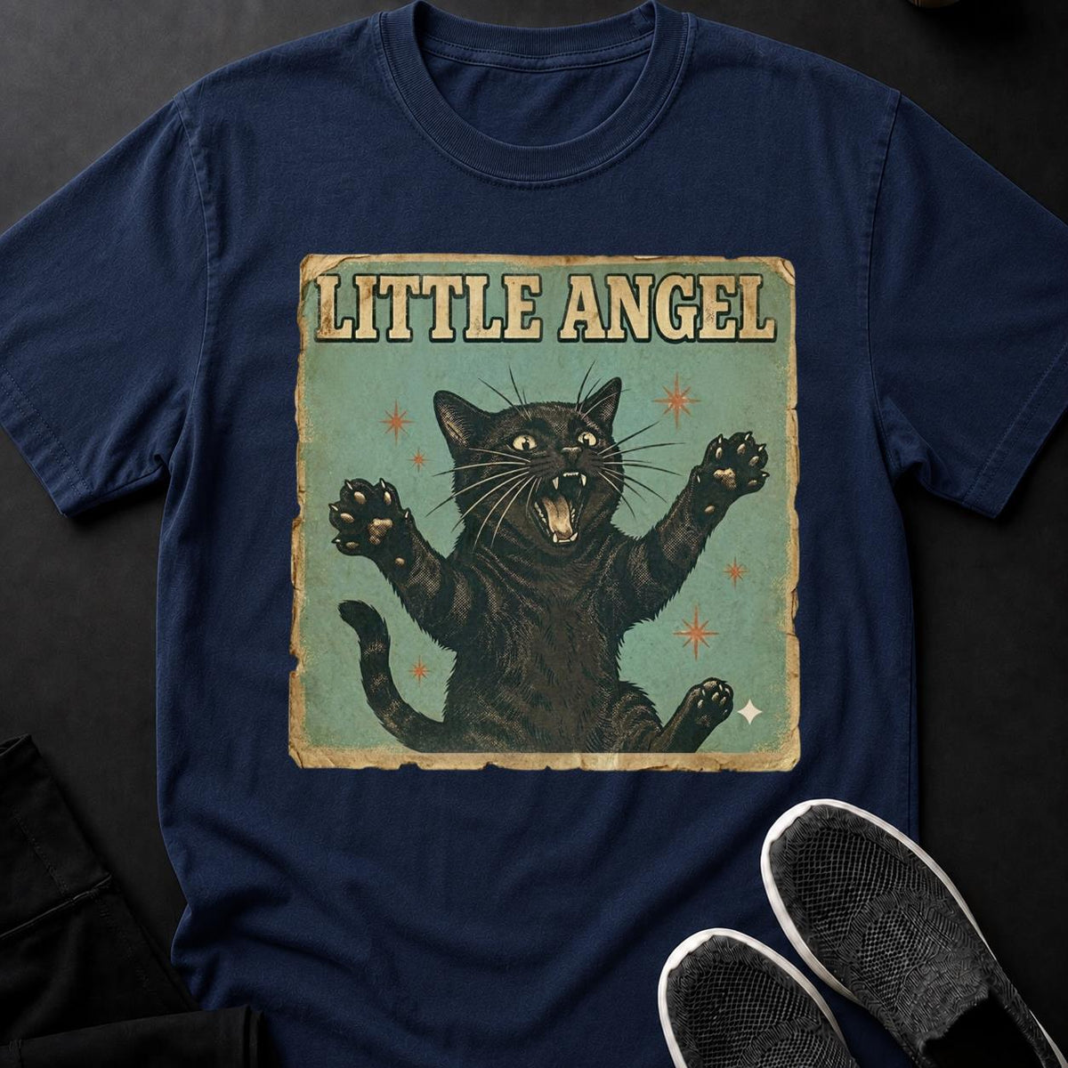 Little Angel Cat Shirt