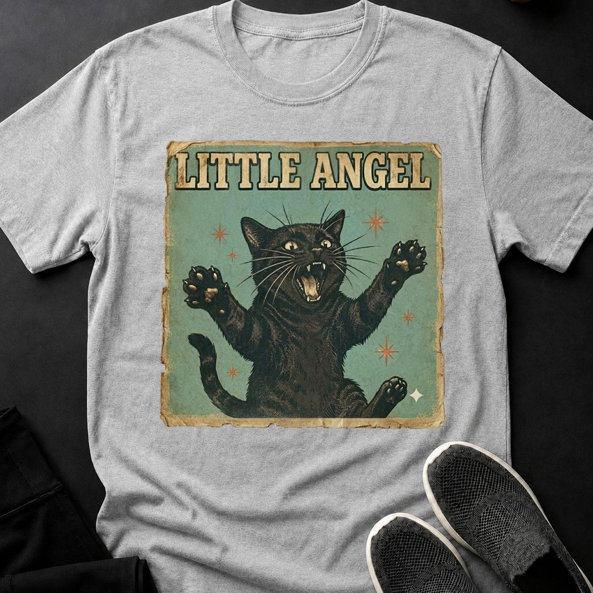 Little Angel Cat Shirt