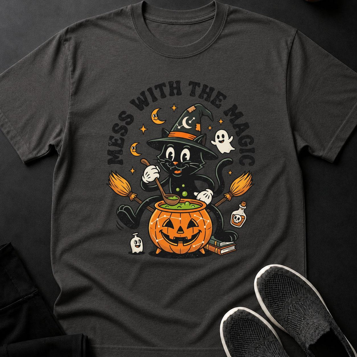 Mess With The Magic Cat Tee