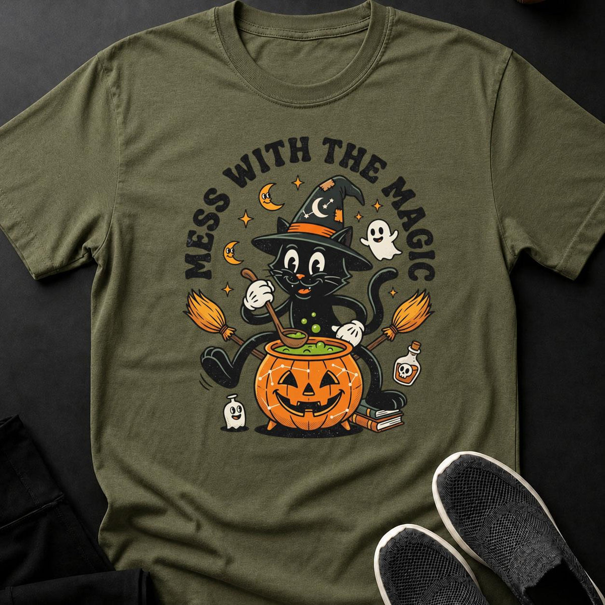 Mess With The Magic Cat Tee
