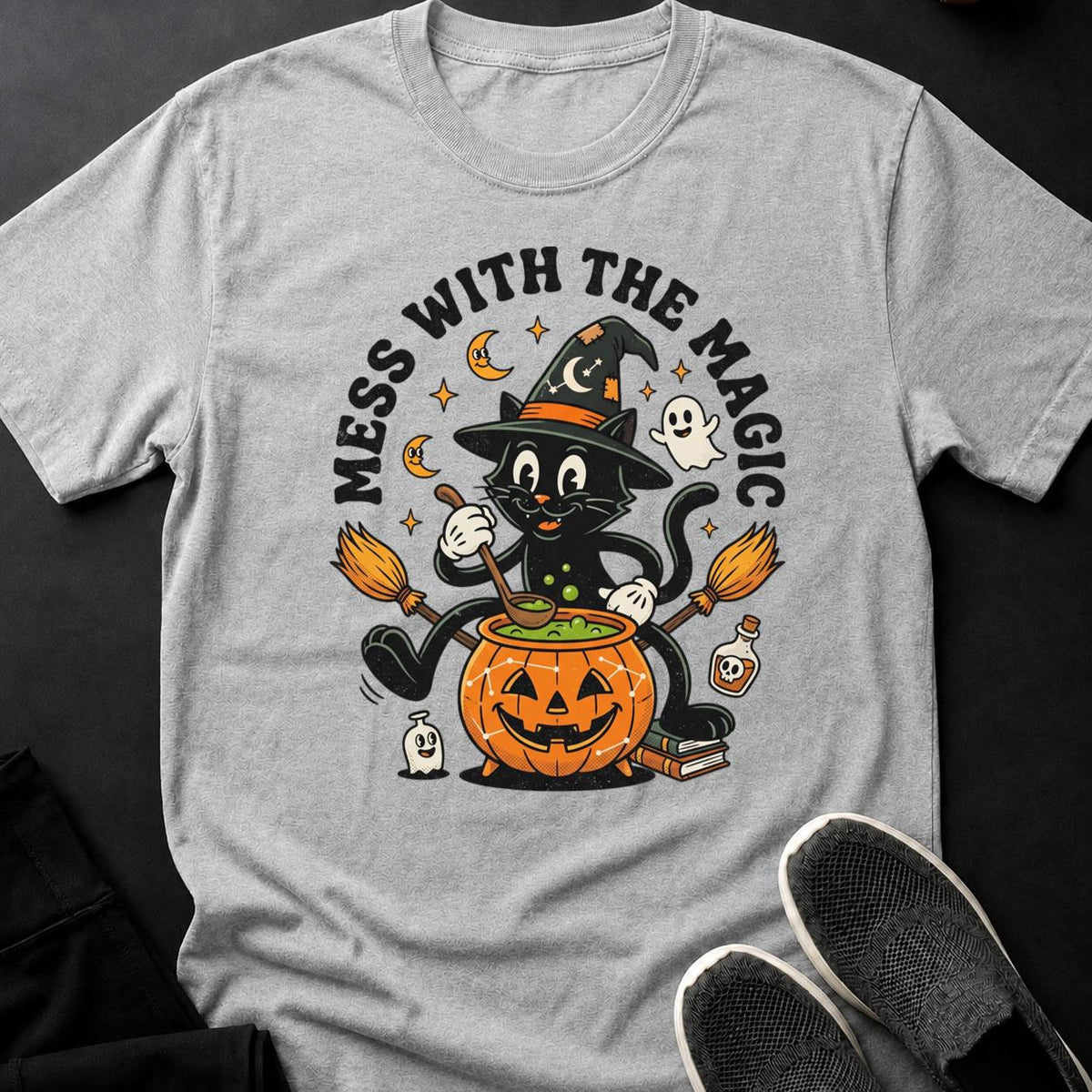 Mess With The Magic Cat Tee