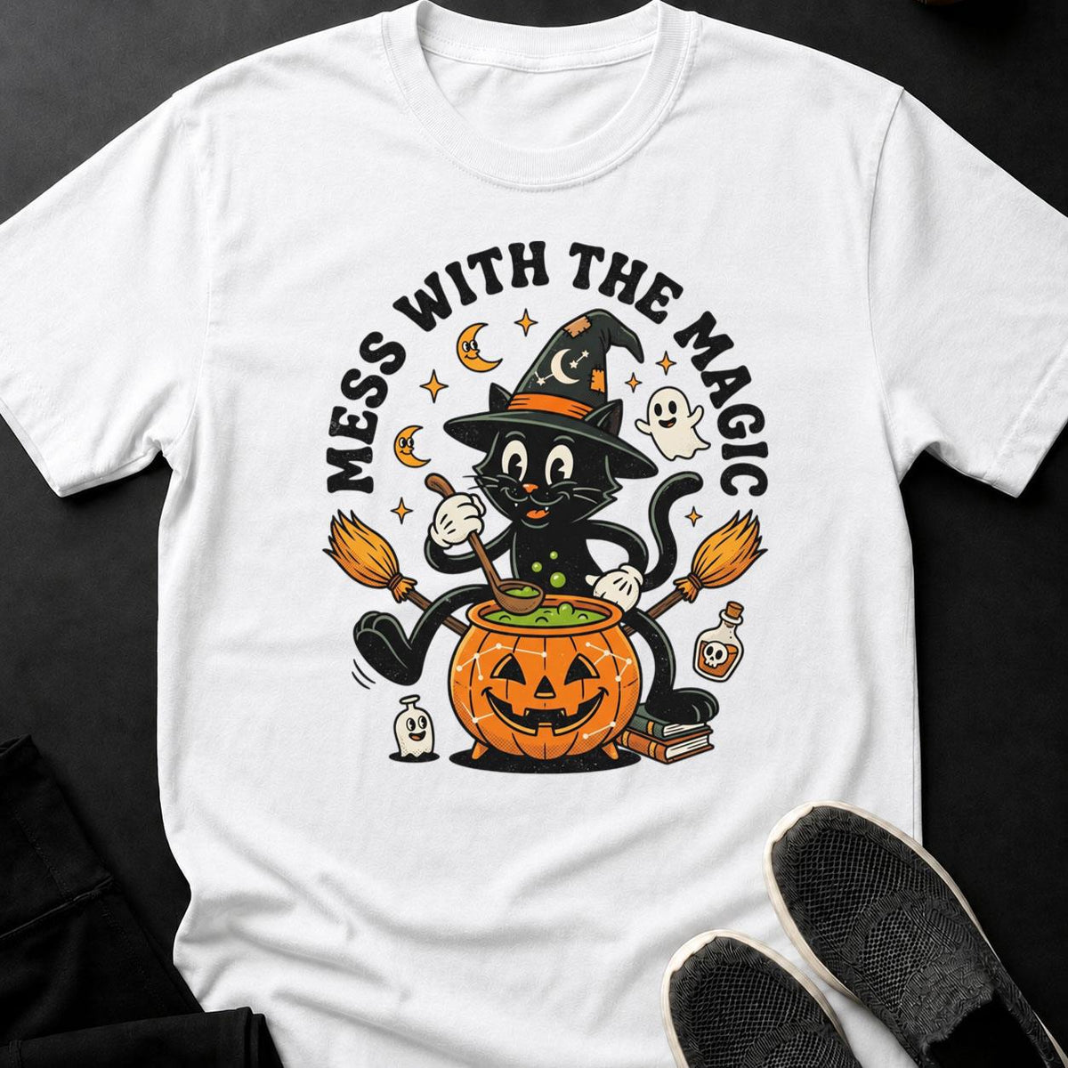 Mess With The Magic Cat Tee