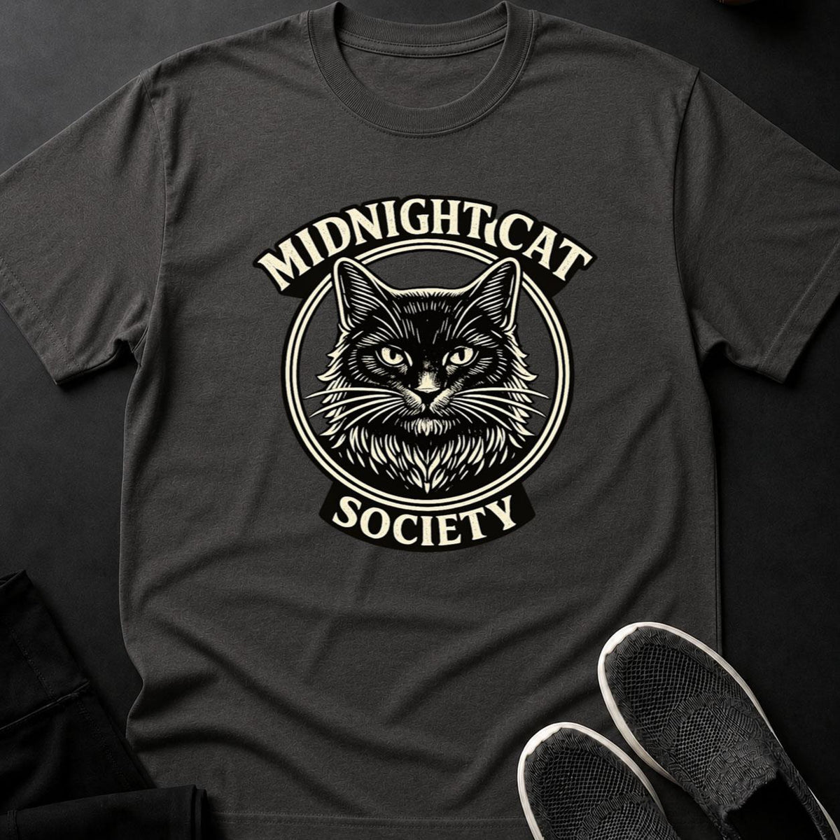 Midnight Cat Society Whiskers Seal