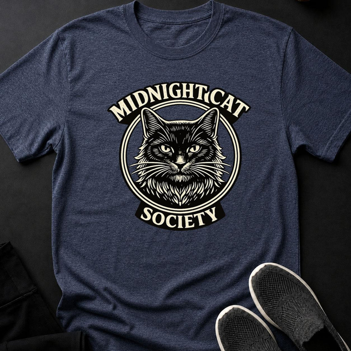 Midnight Cat Society Whiskers Seal
