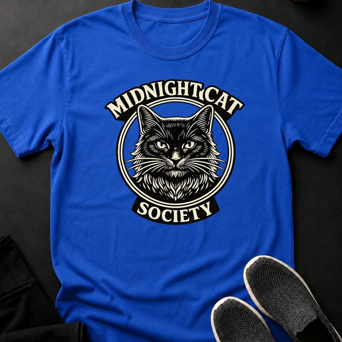 Midnight Cat Society Whiskers Seal
