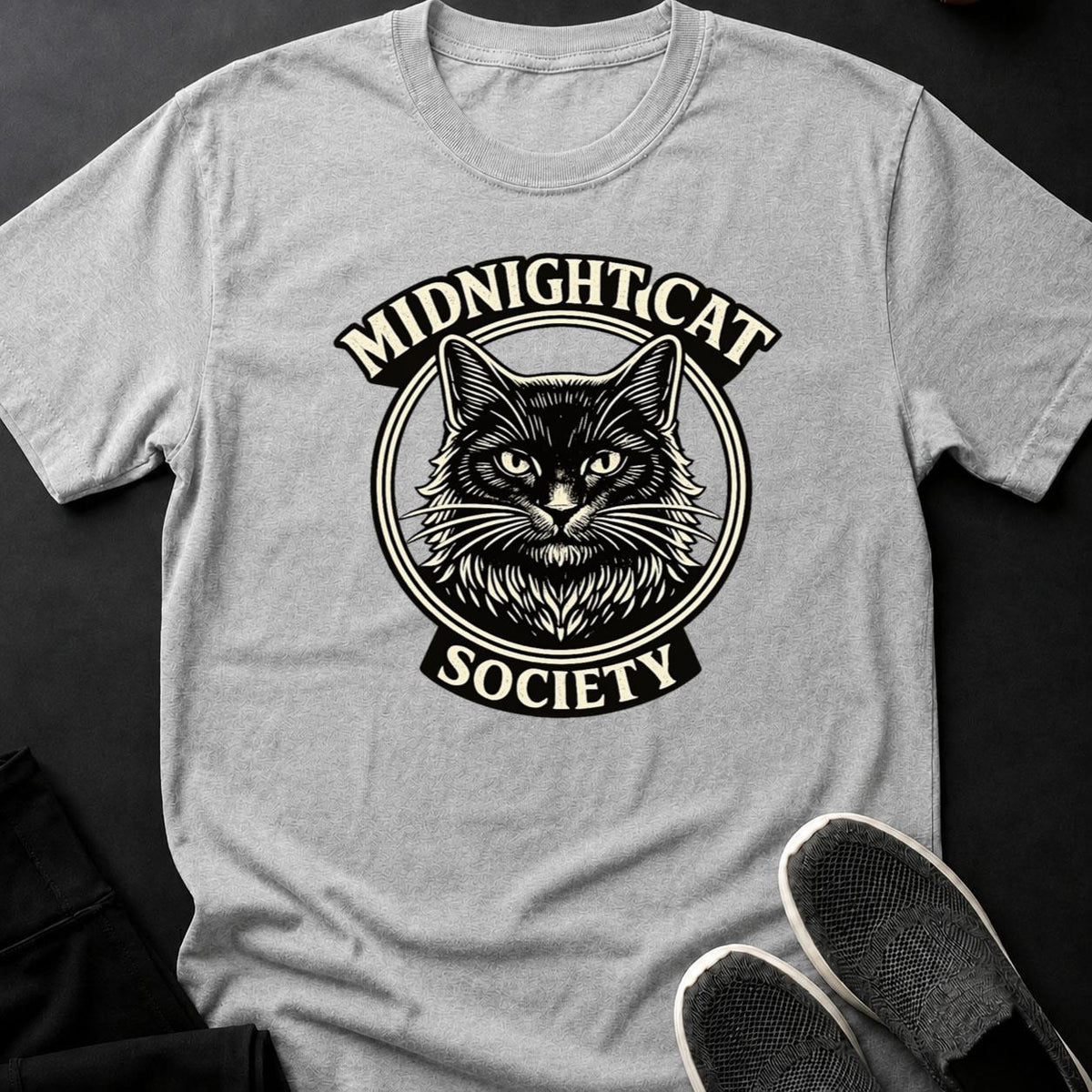Midnight Cat Society Whiskers Seal