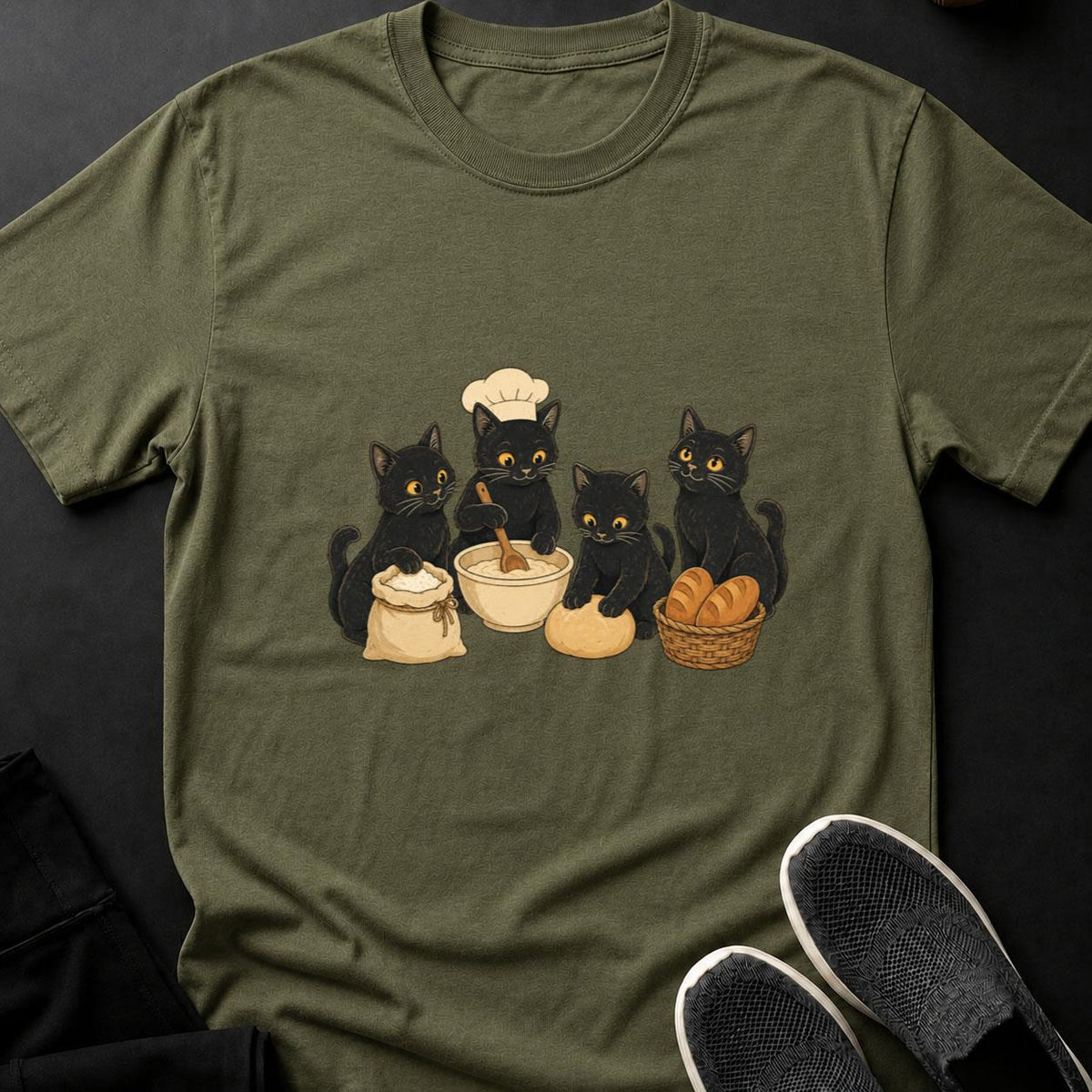 Midnight Cats’ Cozy Baking Circle