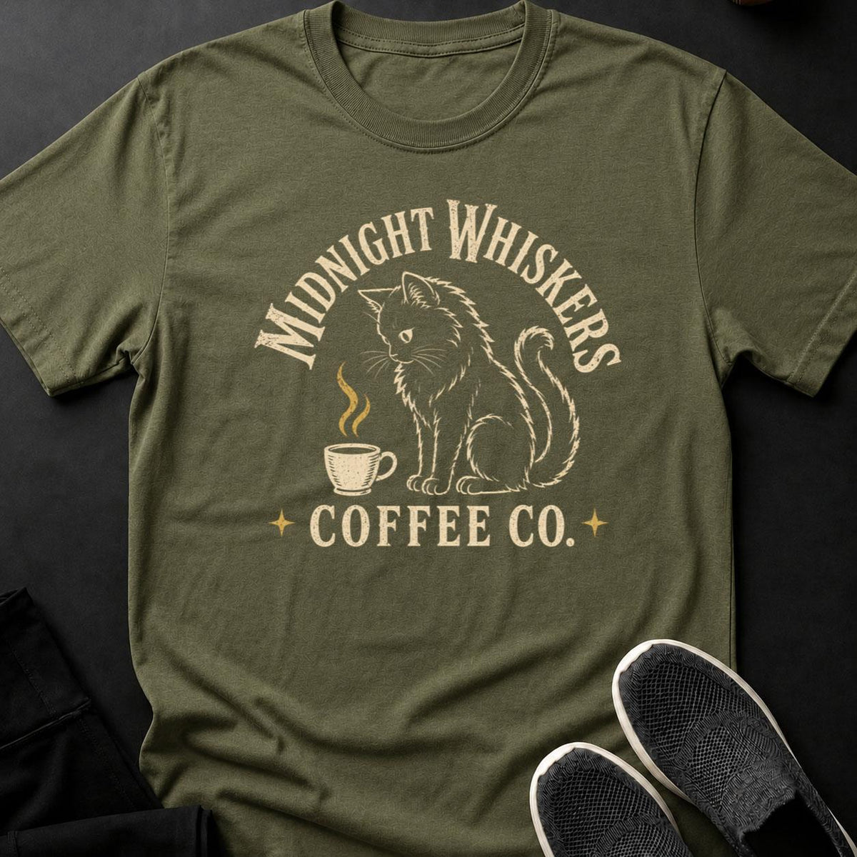 Midnight Whiskers Coffee Co Fluffy