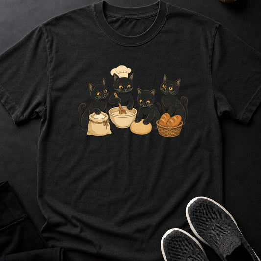 More Espresso Less Depresso Cafe Table Cat Tee