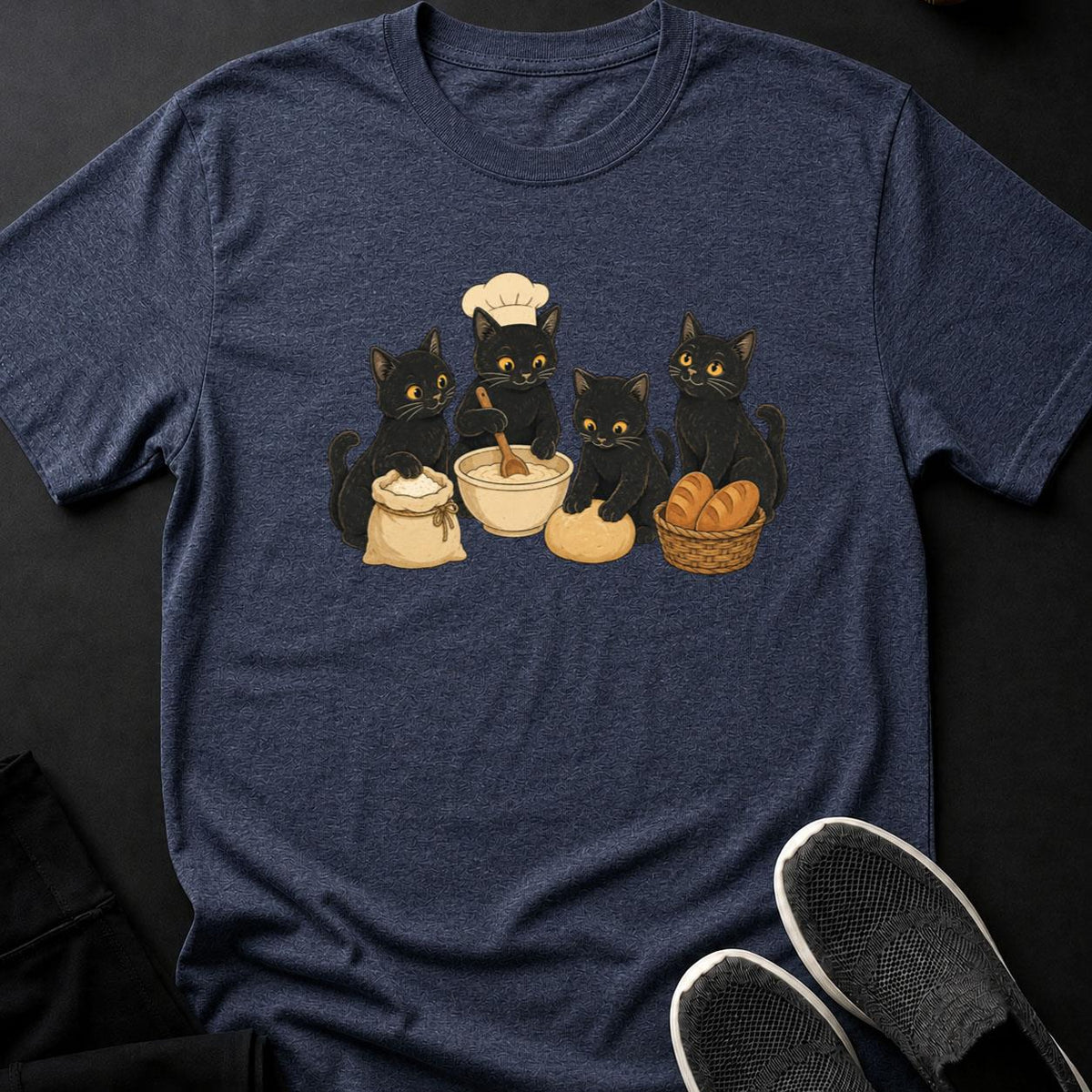 More Espresso Less Depresso Cafe Table Cat Tee