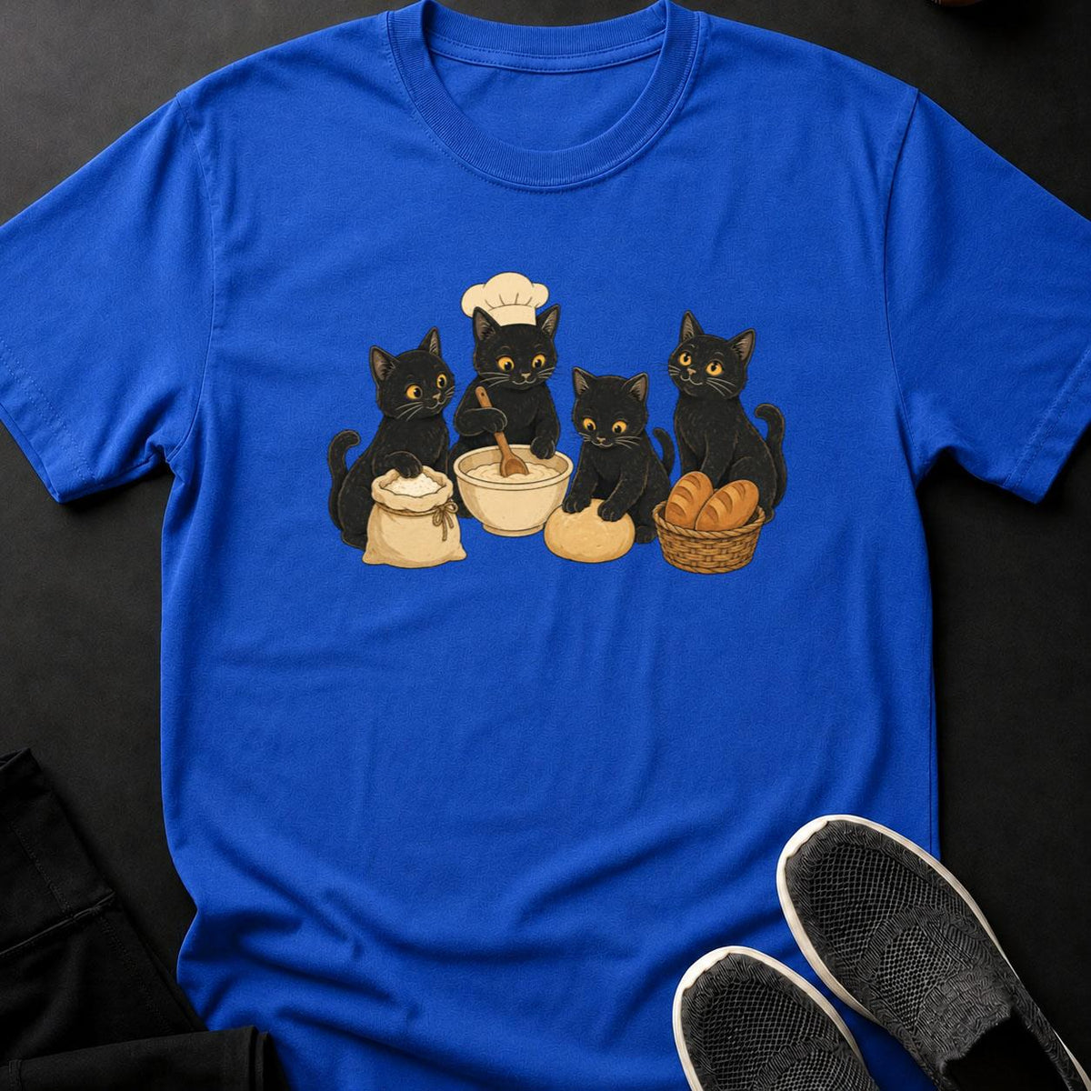 More Espresso Less Depresso Cafe Table Cat Tee