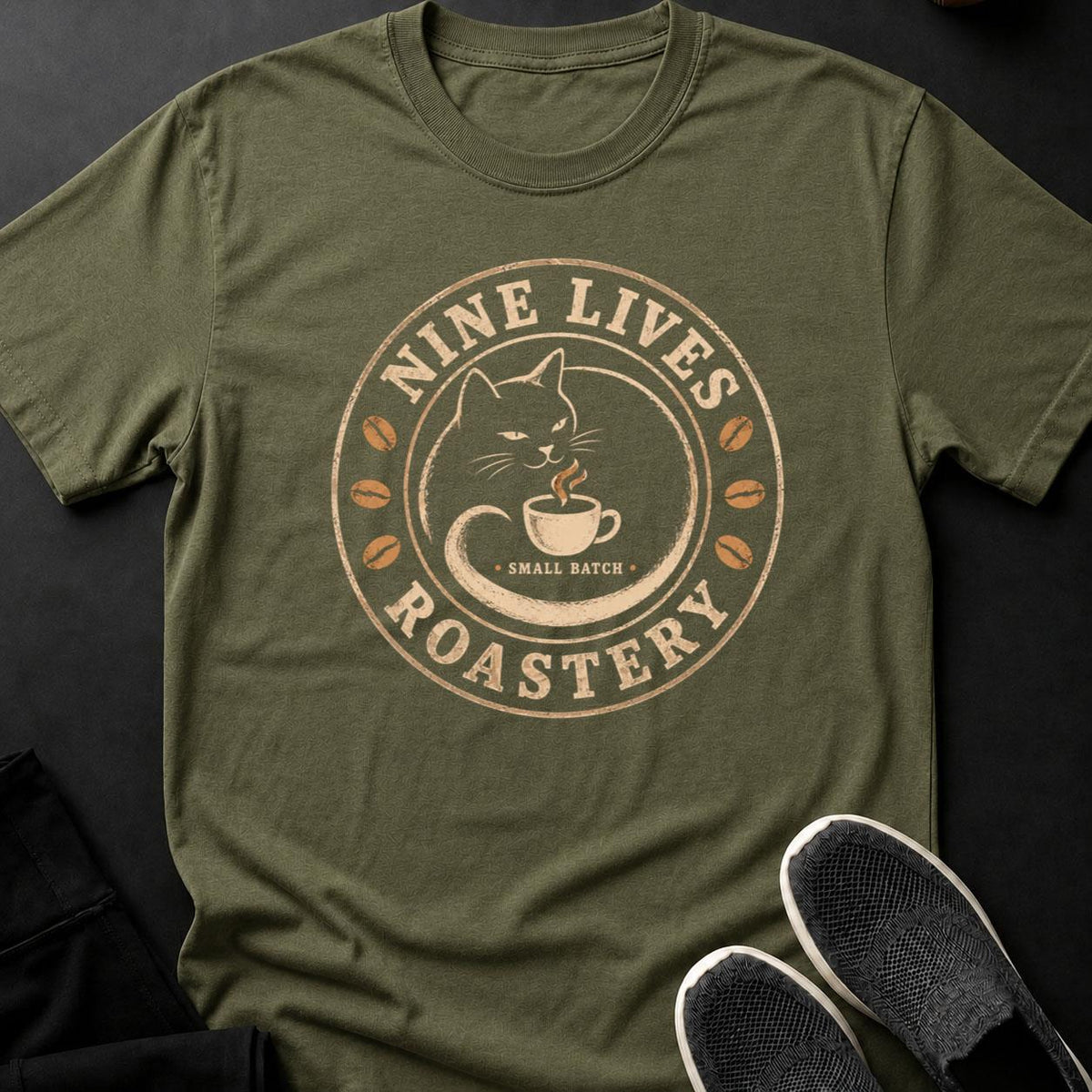 Nine Lives Roastery Small Batch Seal