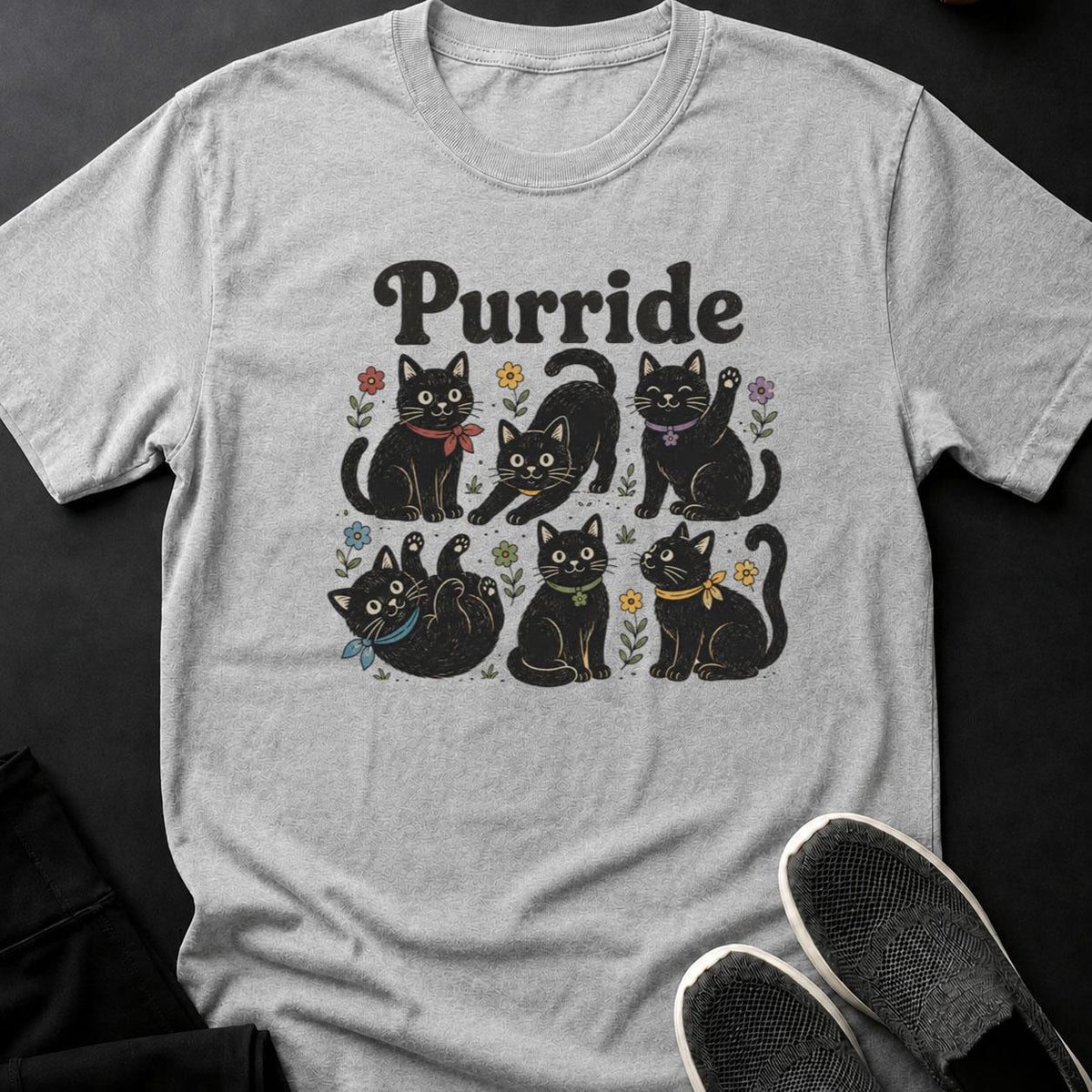 Purride_ Six Cats in Bloom