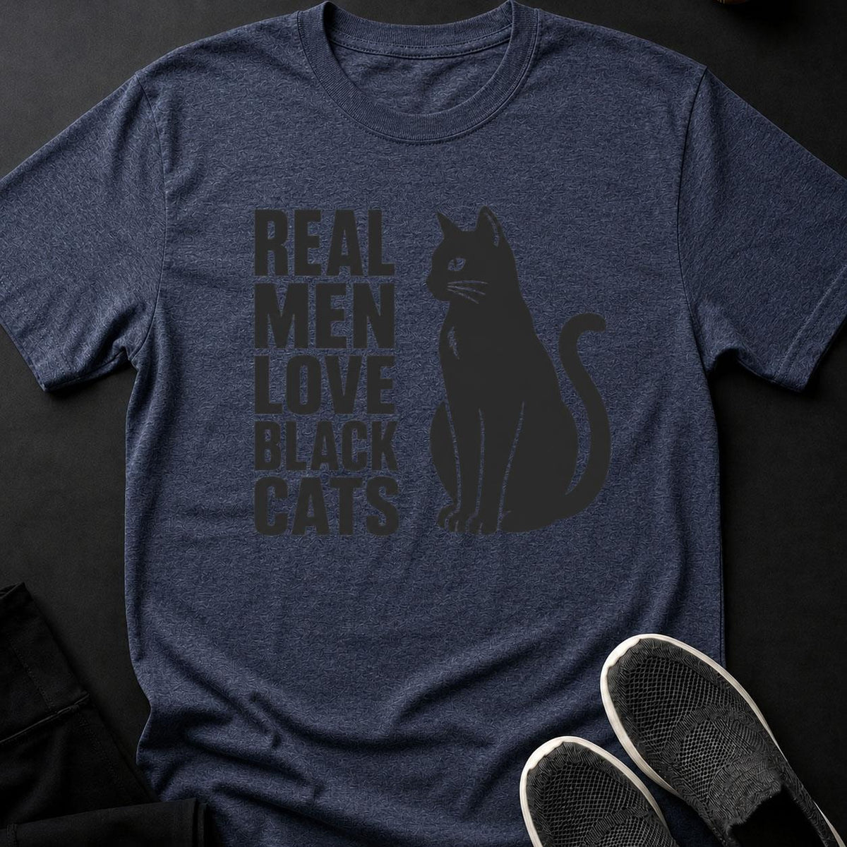 Real Men Love Black Cats