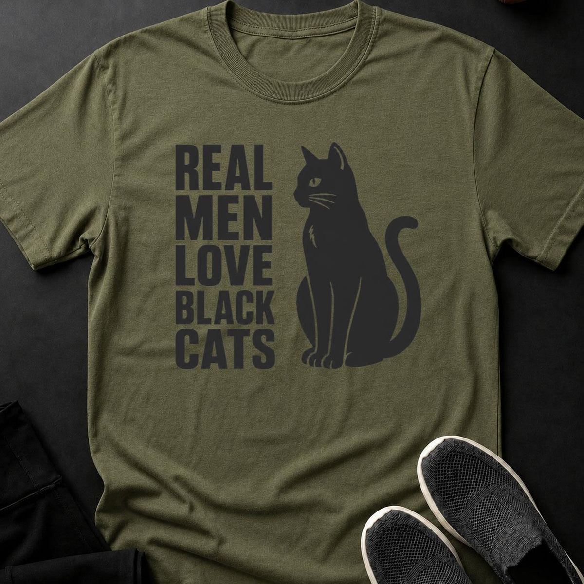 Real Men Love Black Cats