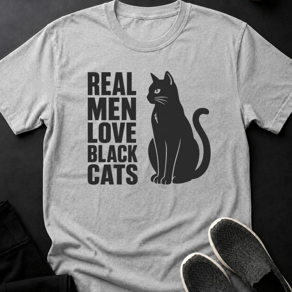 Real Men Love Black Cats