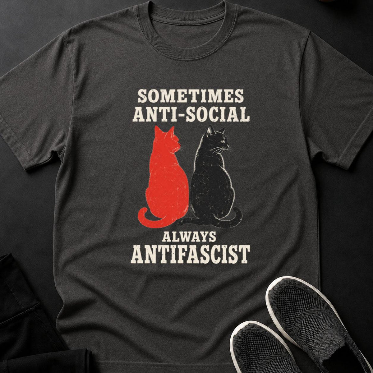 Sometimes Antisocial, Always Antifascist Cats