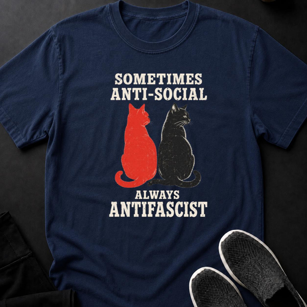 Sometimes Antisocial, Always Antifascist Cats