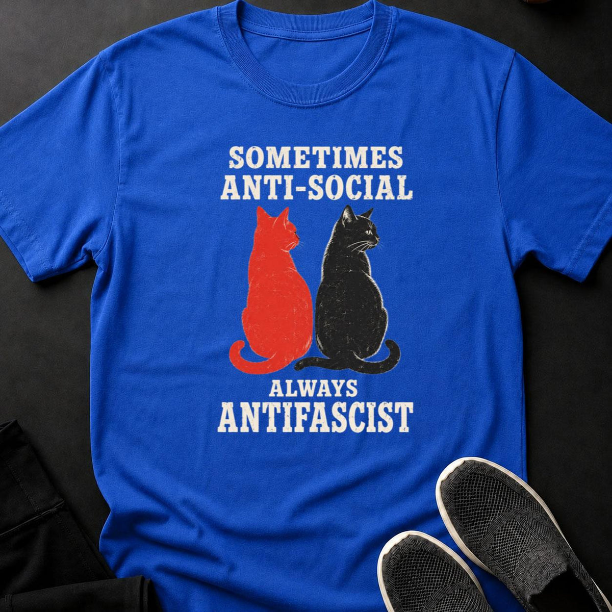 Sometimes Antisocial, Always Antifascist Cats