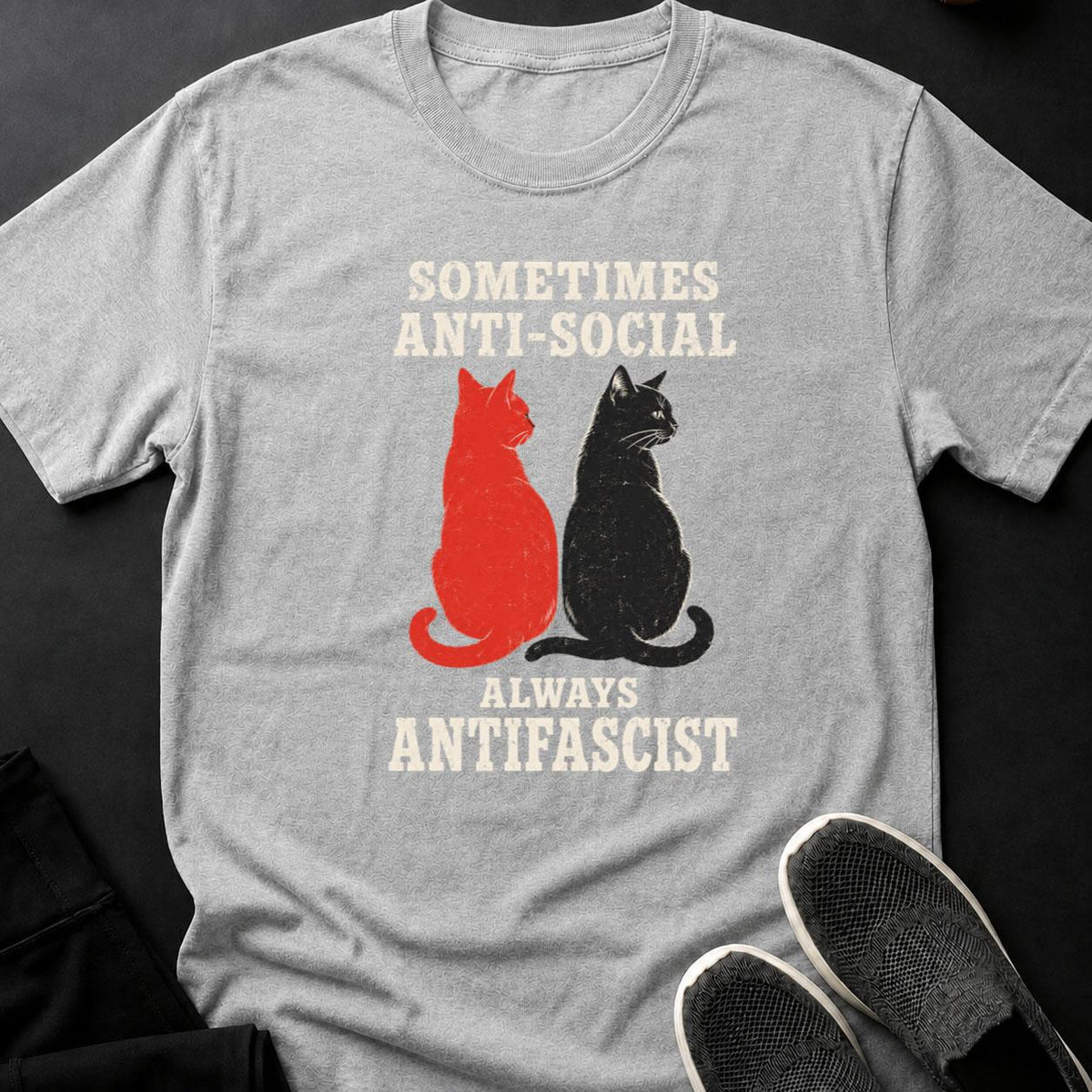 Sometimes Antisocial, Always Antifascist Cats