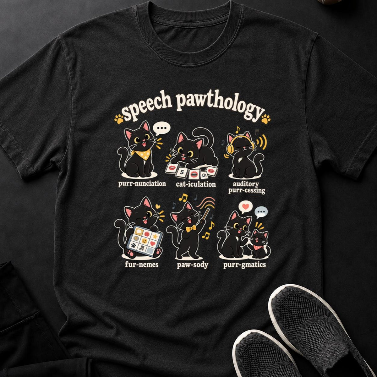 Speech Pawthology Cat Sticker Set