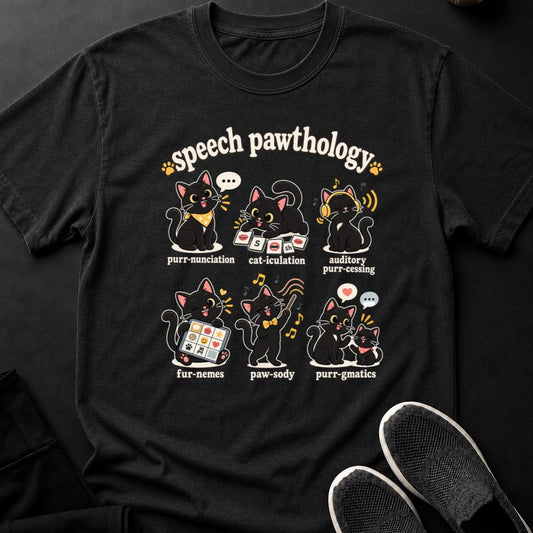 Speech Pawthology Cat Sticker Set