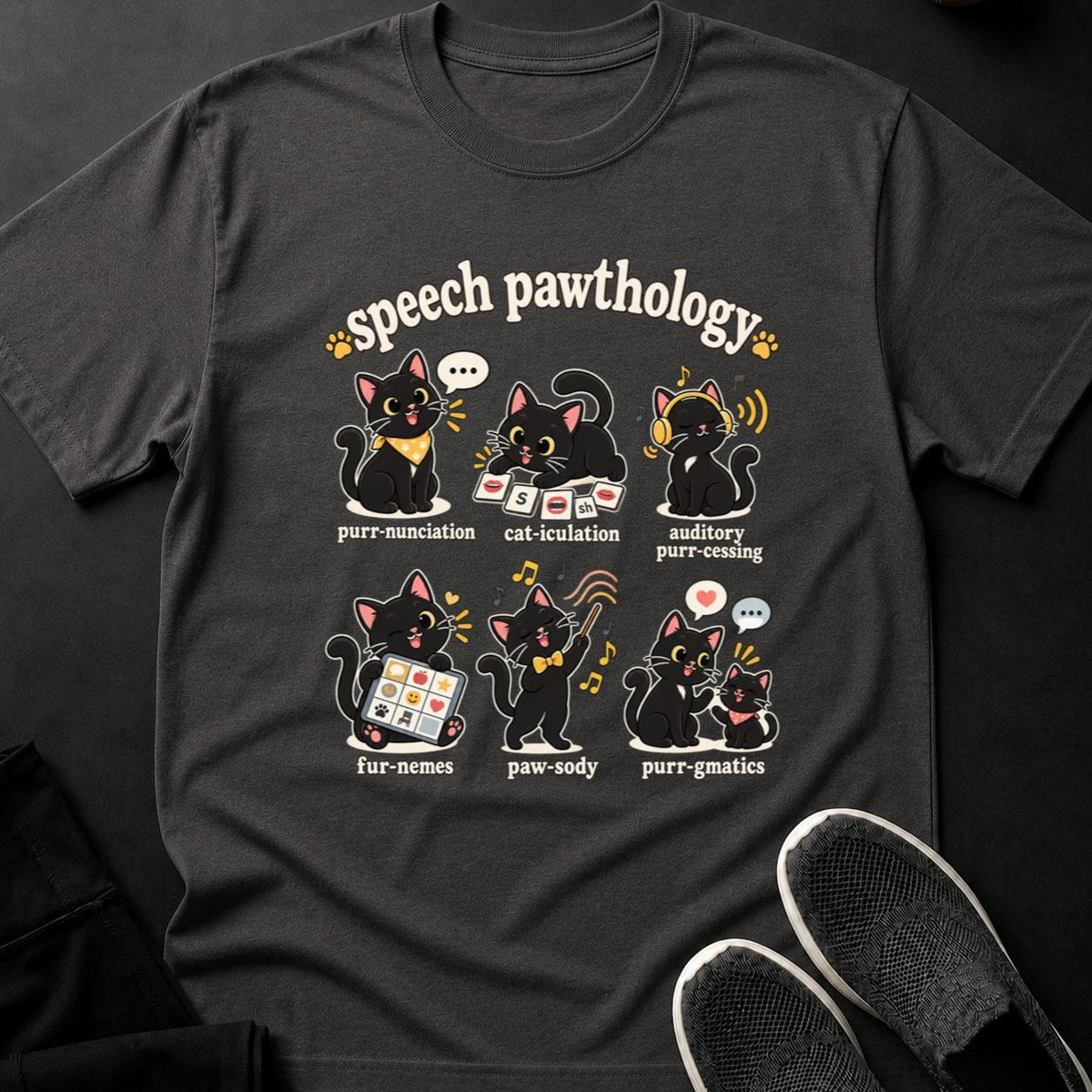 Speech Pawthology Cat Sticker Set