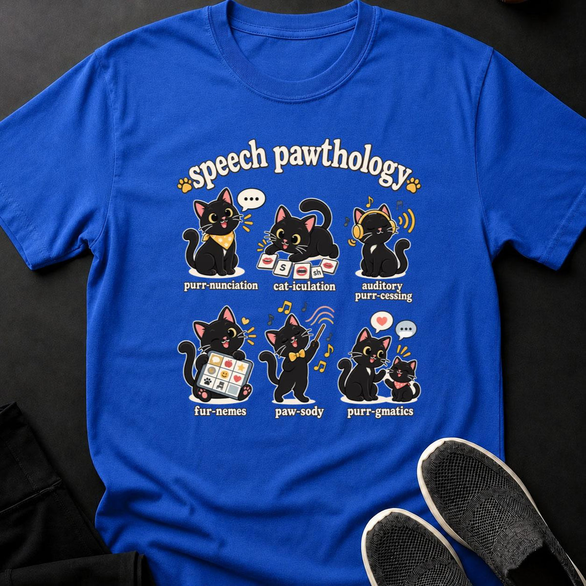 Speech Pawthology Cat Sticker Set
