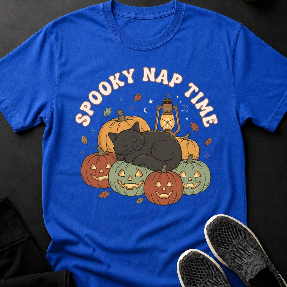 Spooky Nap Time Cat Tee