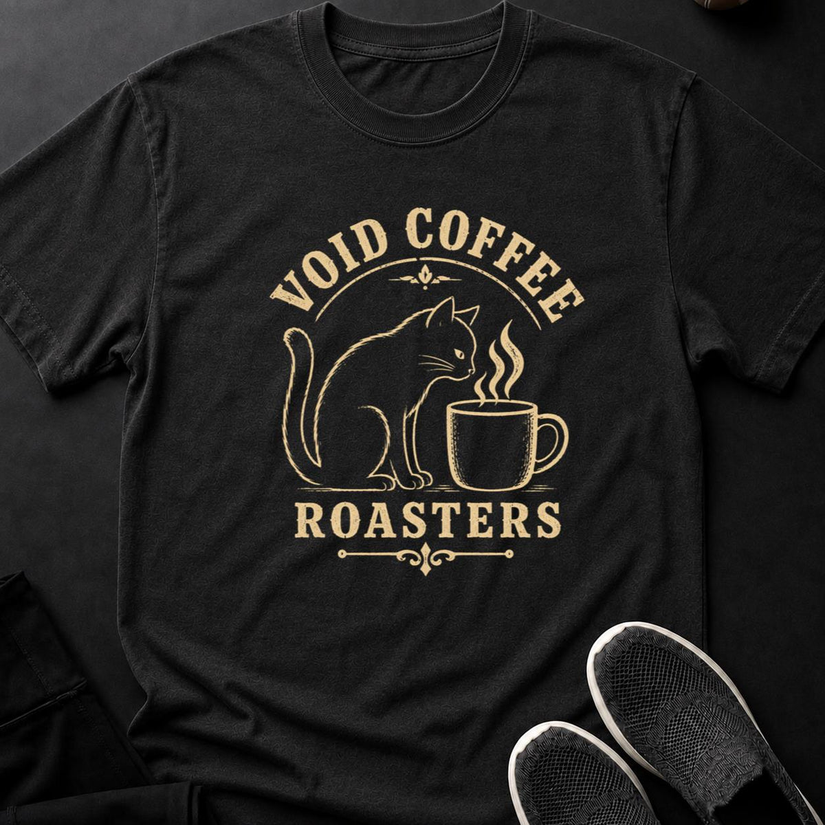 Void Coffee Roasters Cat Silhouette