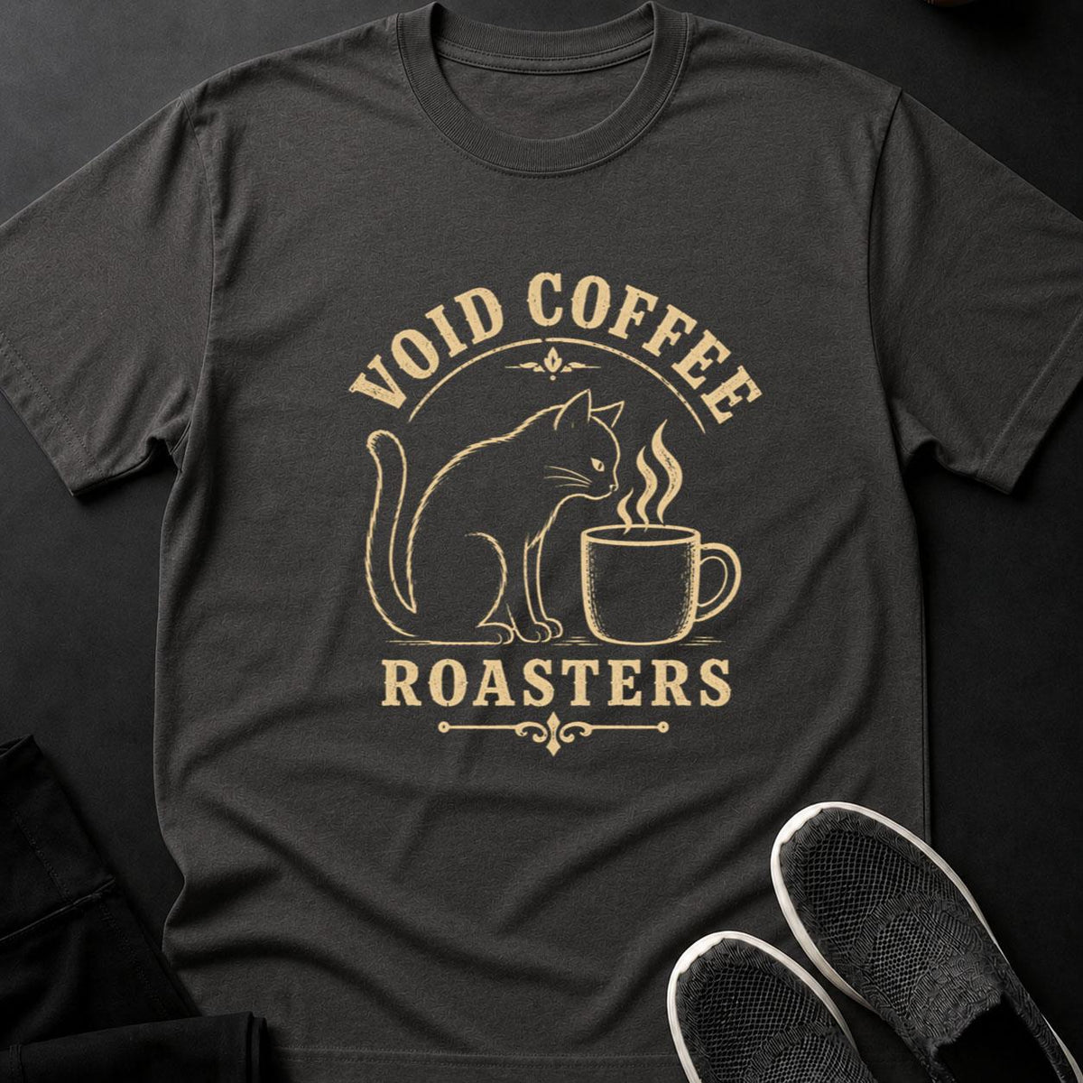 Void Coffee Roasters Cat Silhouette