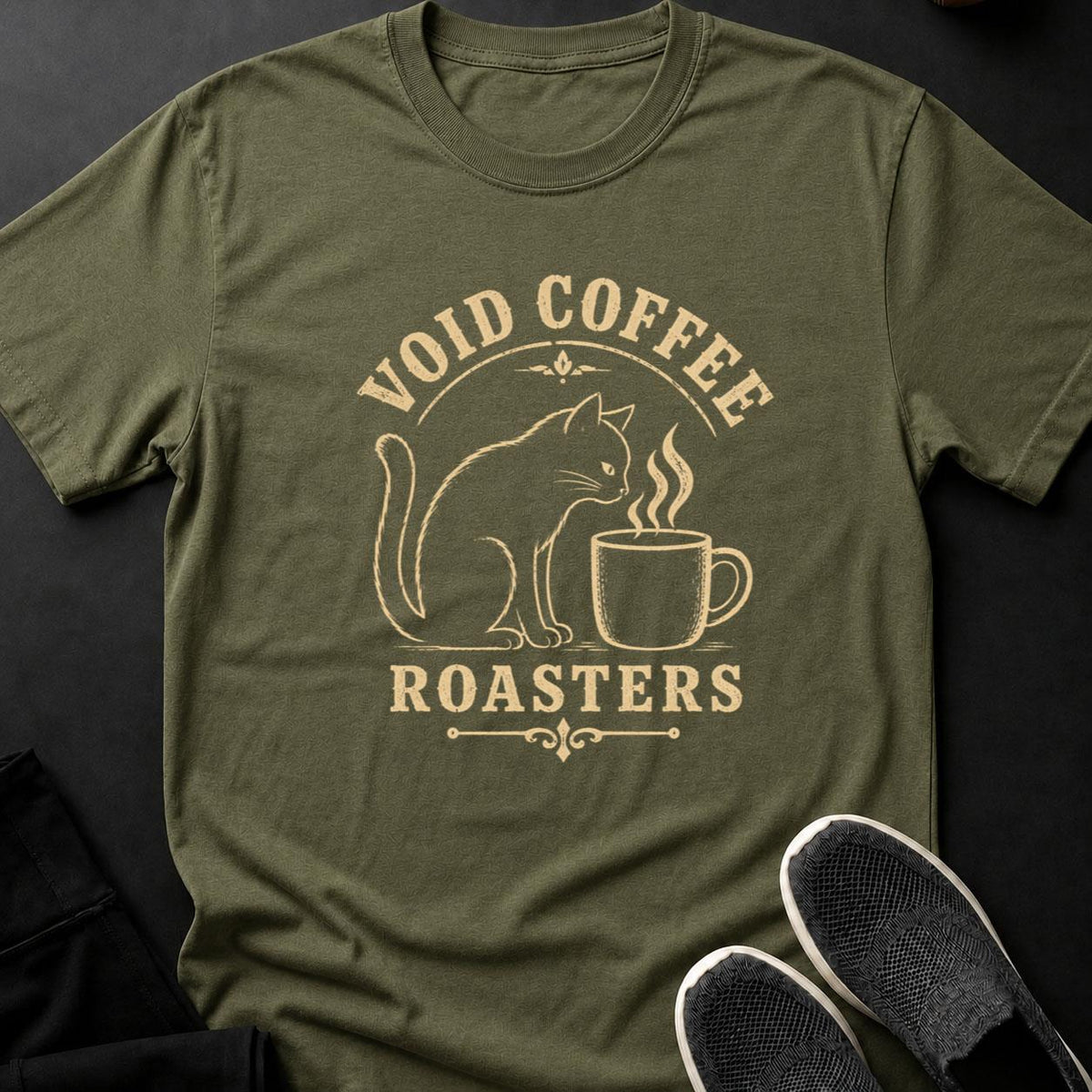 Void Coffee Roasters Cat Silhouette