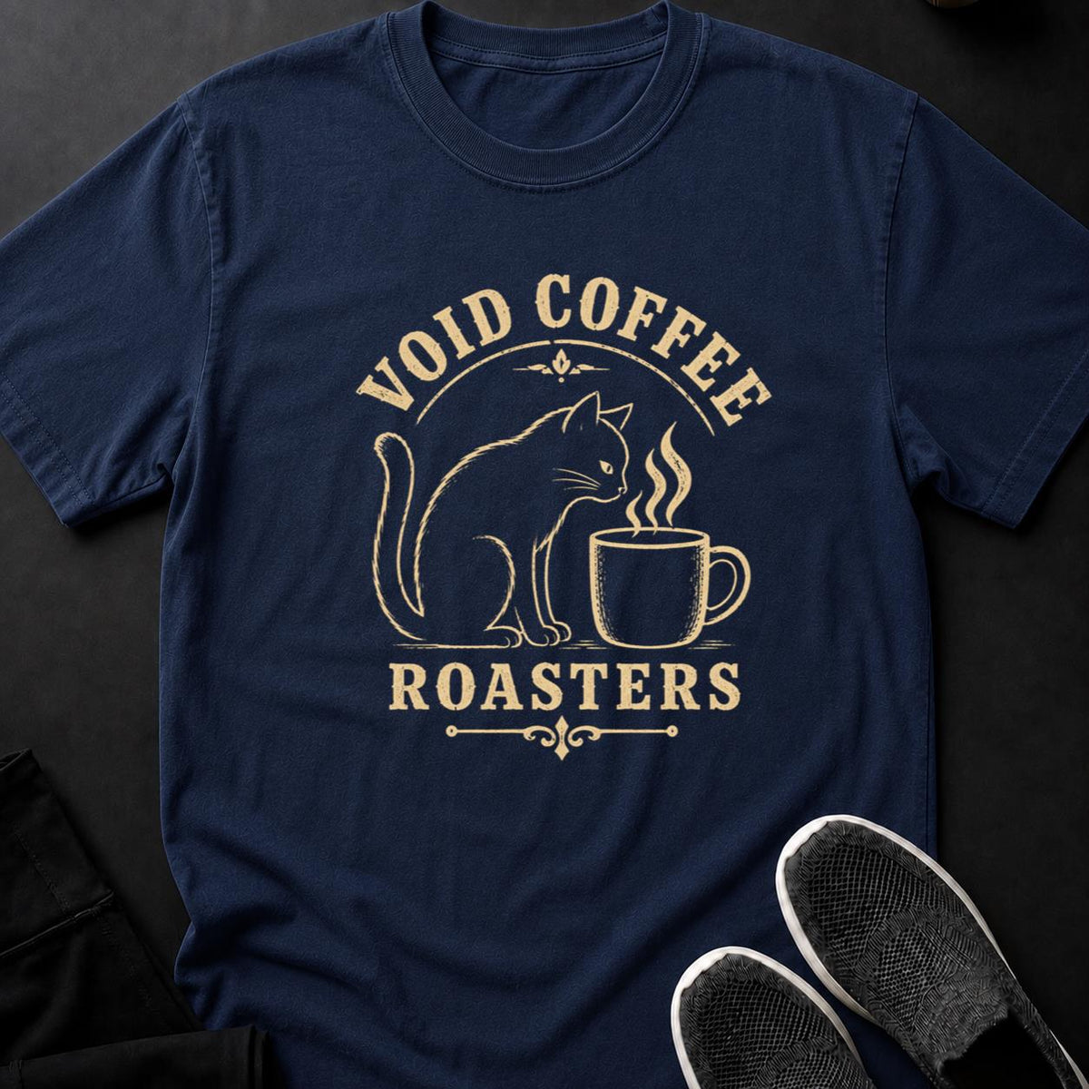Void Coffee Roasters Cat Silhouette