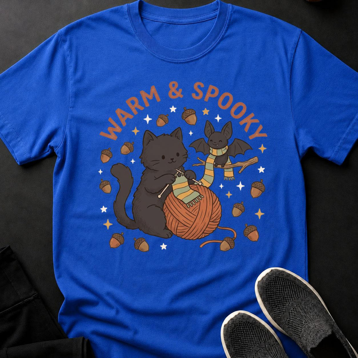Warm & Spooky Cat Tee