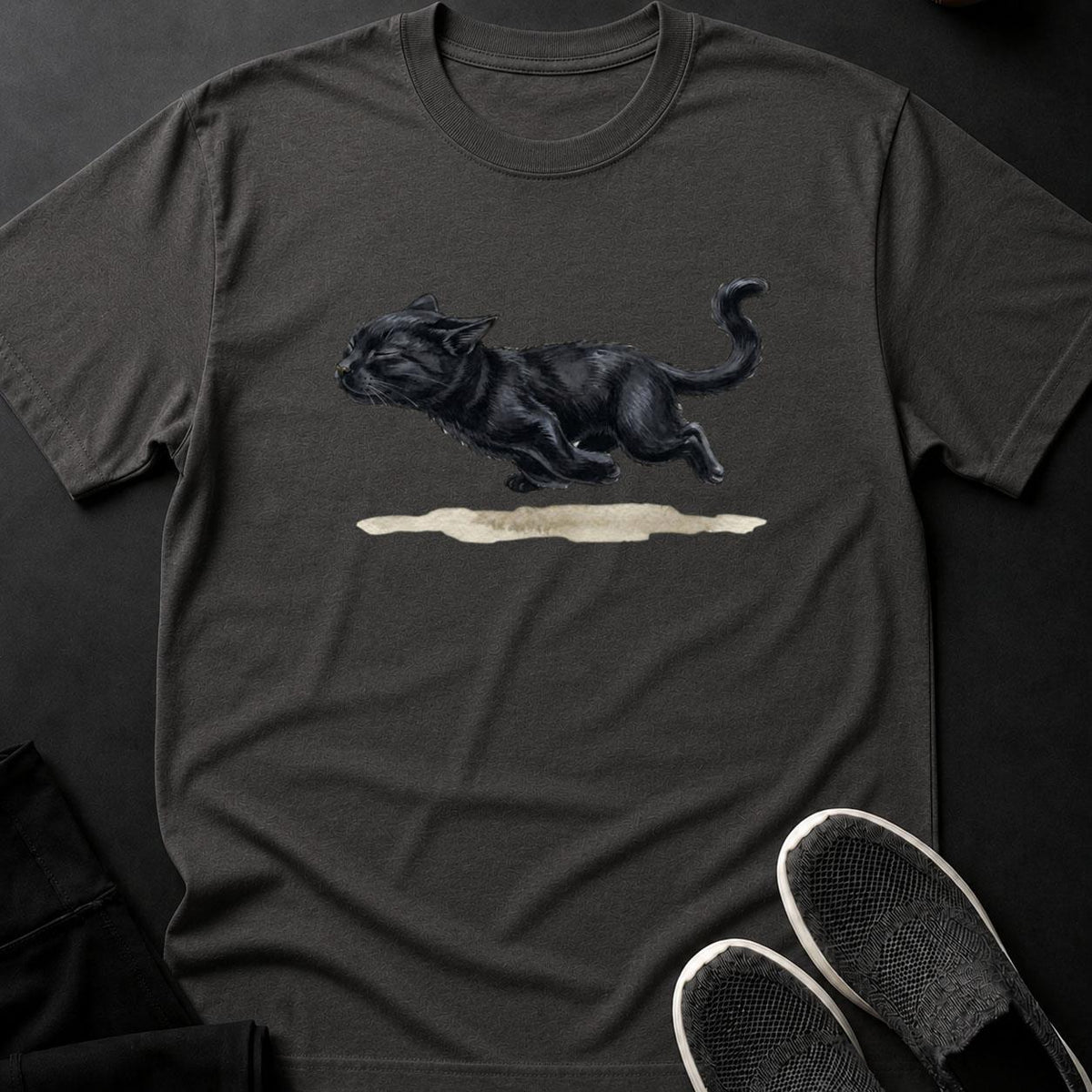 Zoomies Black Cat Shirt